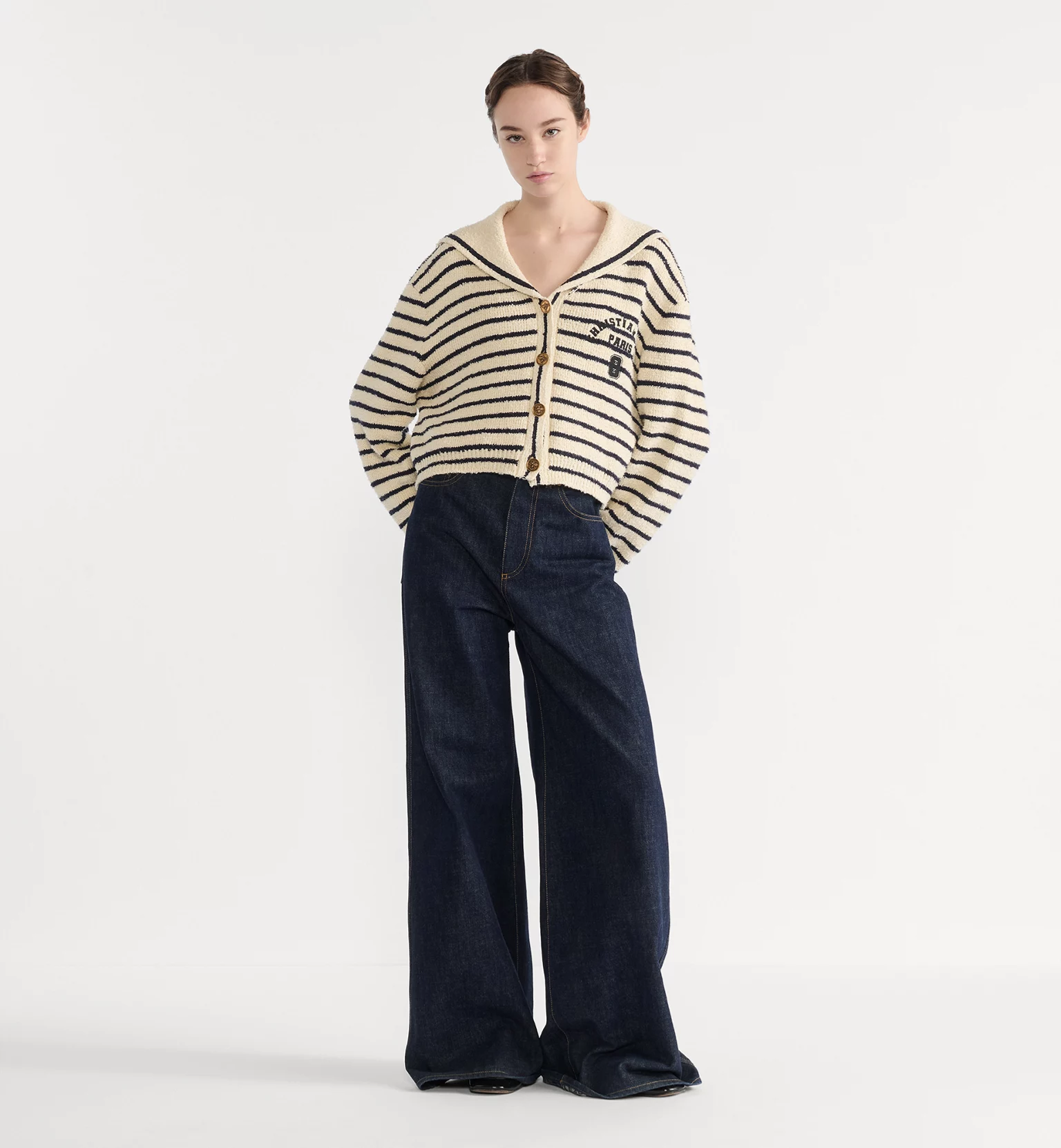 디올 마리니에르 가디건