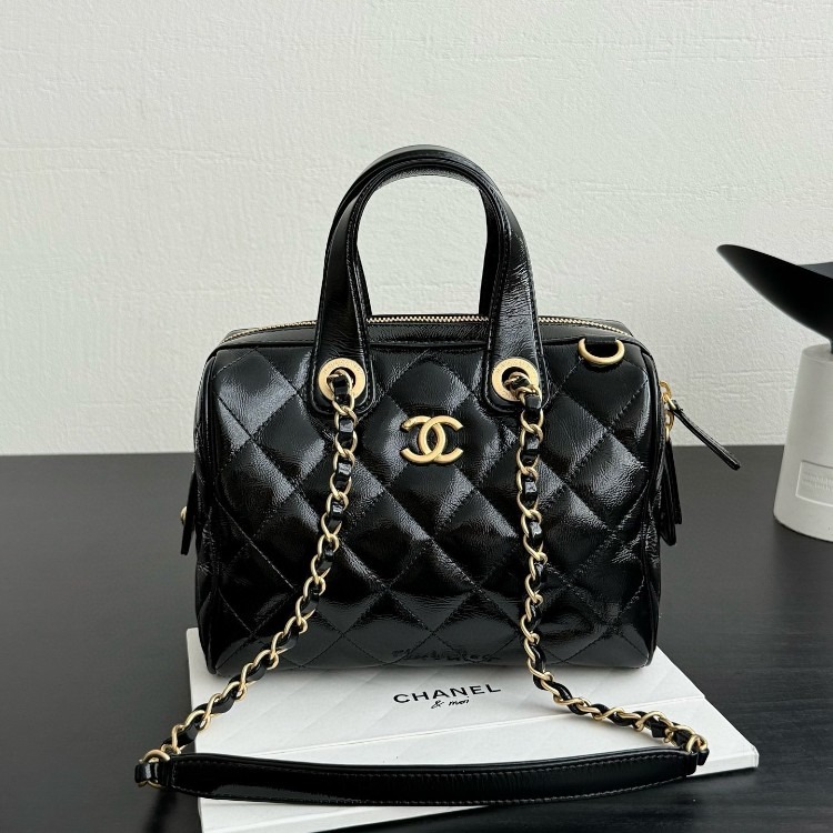 샤넬 25A 스몰 볼링 백