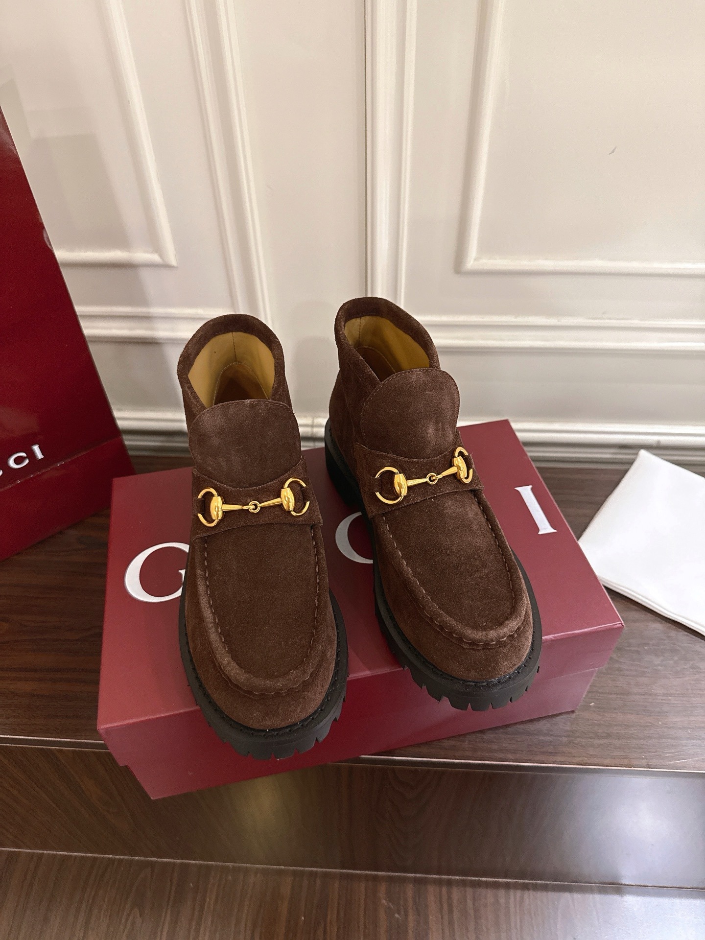 구찌 신상 앵클부츠