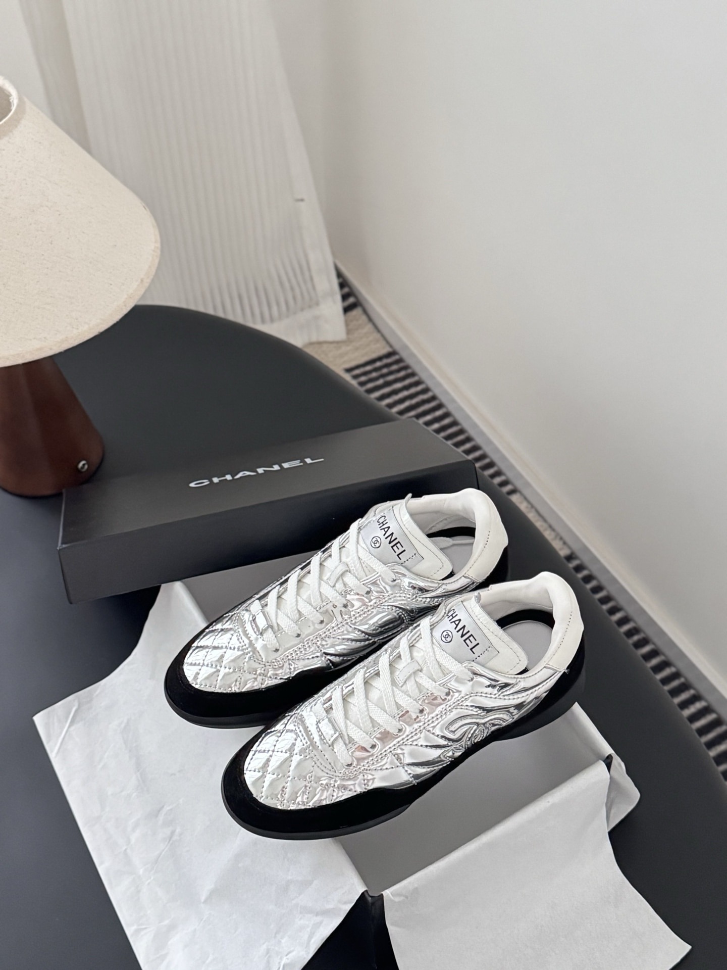 샤넬 신상 퀼팅 운동화