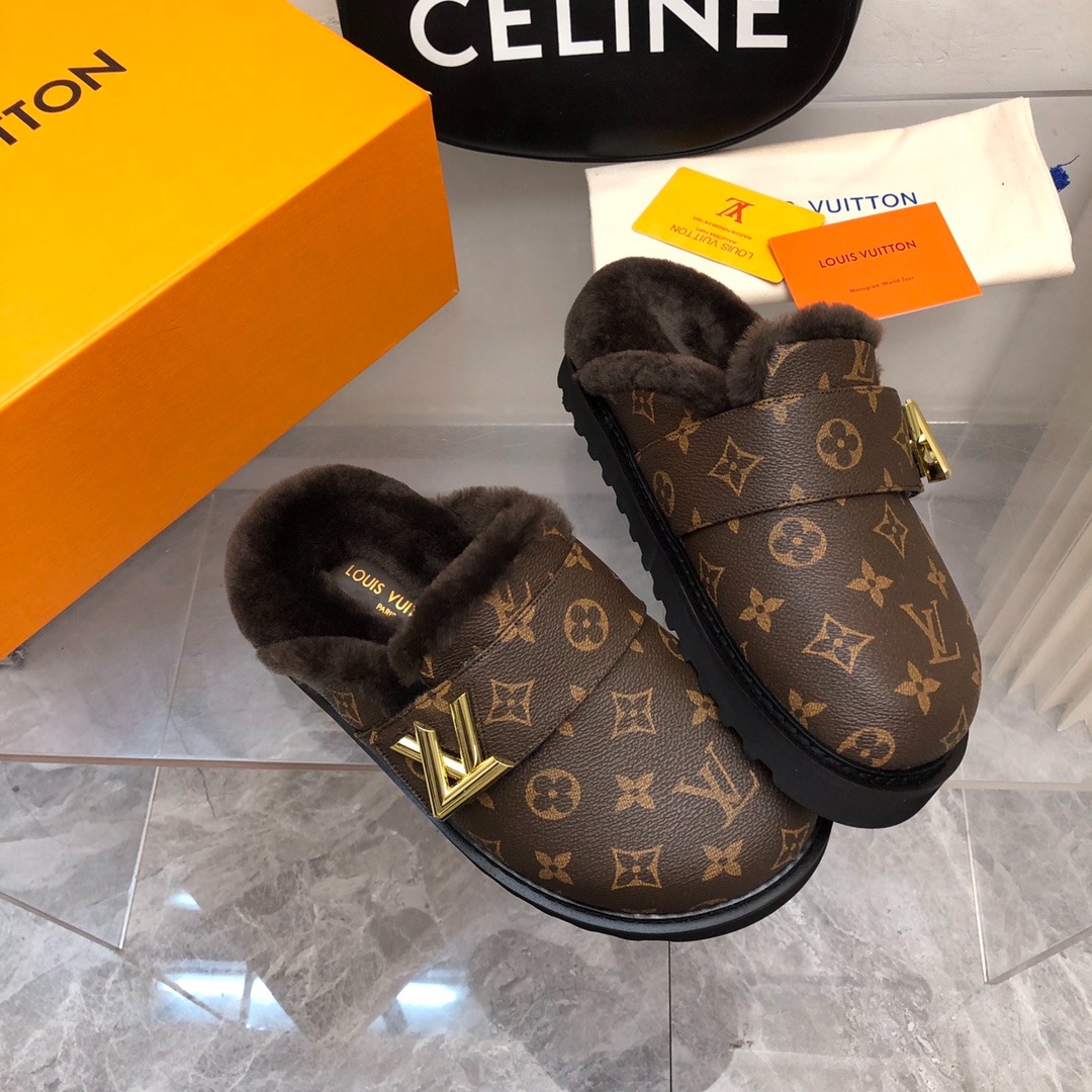 루이비통 신상 세미 슬리퍼