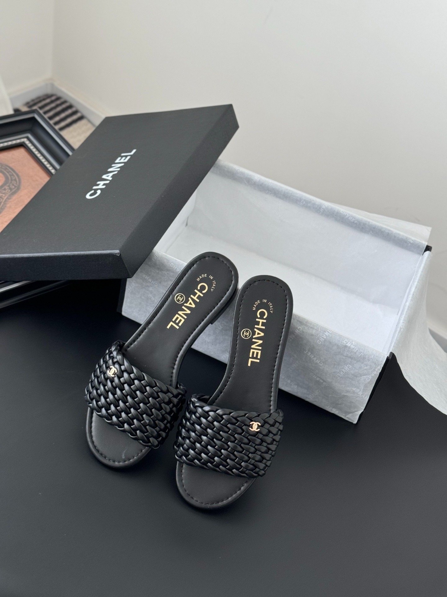 샤넬 25P 신상 슬리퍼