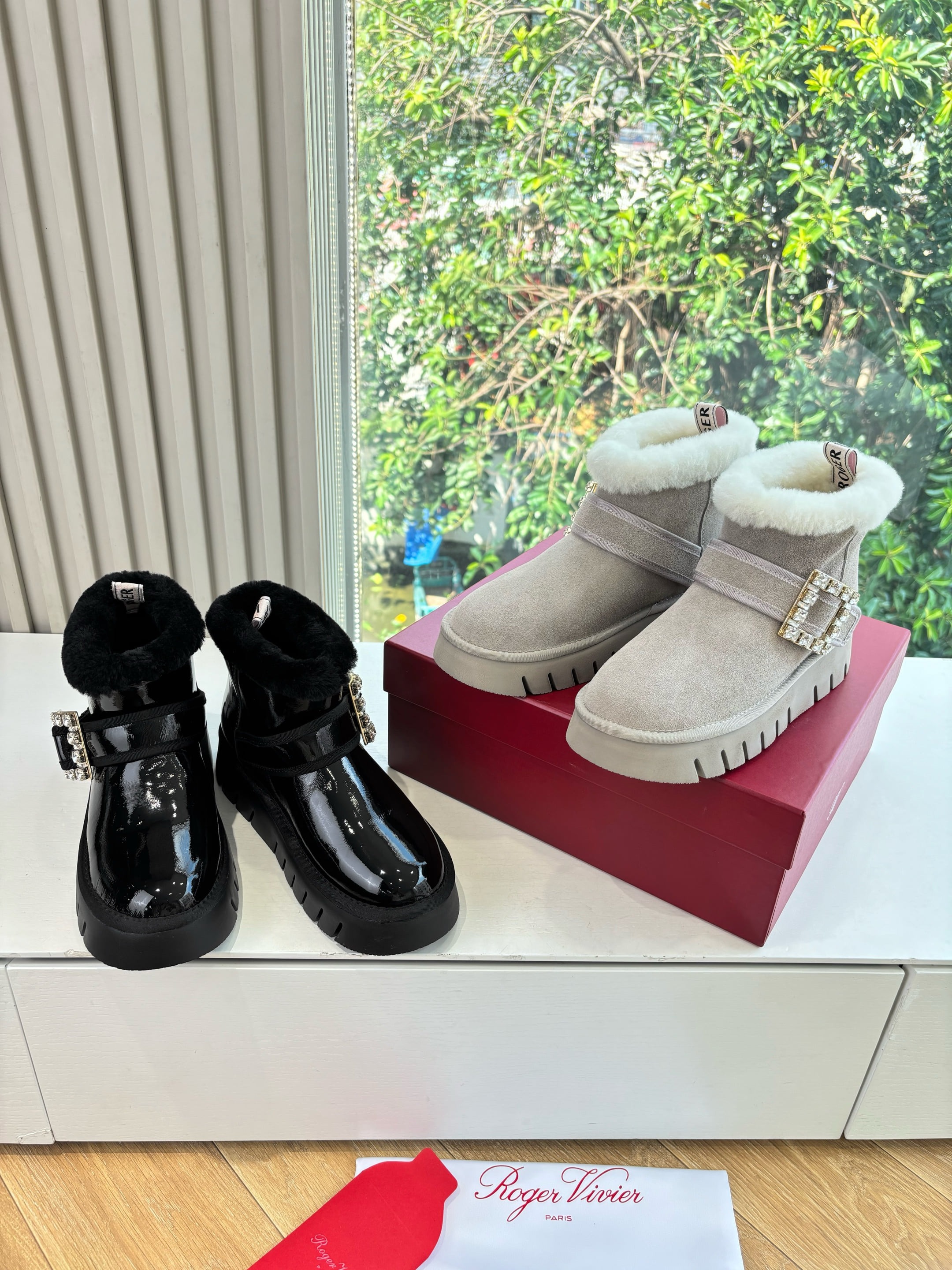 로저비비에 25ss 신상 스노우 부츠