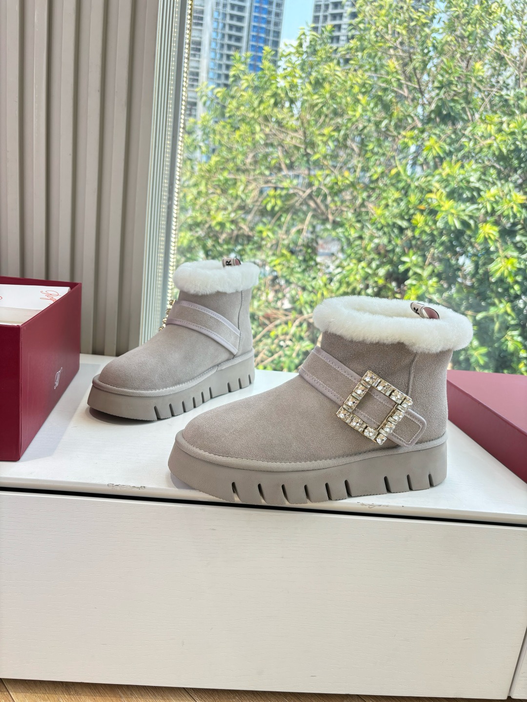 로저비비에 25ss 신상 스노우 부츠