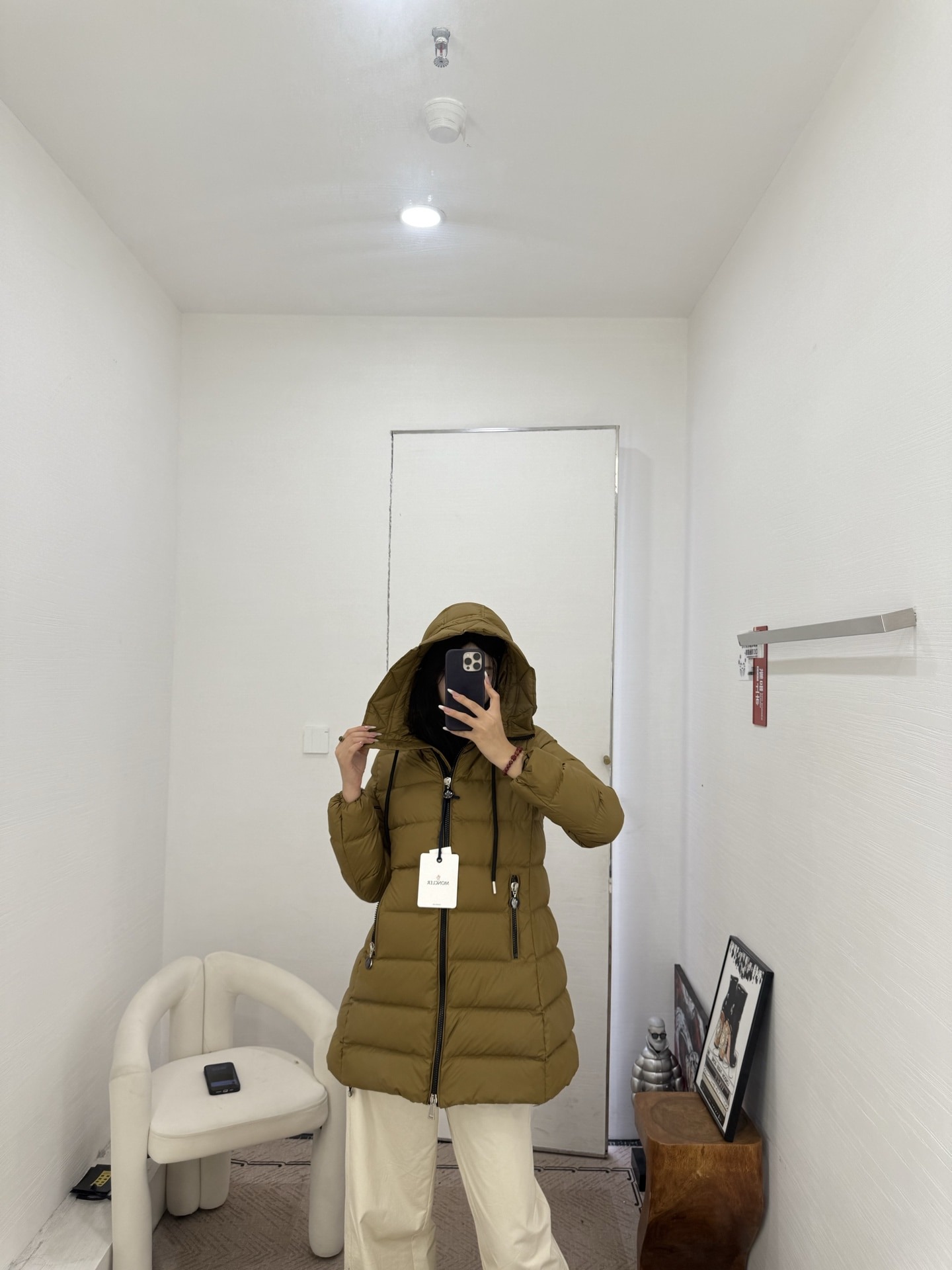 몽클레어 신상 미디 패딩