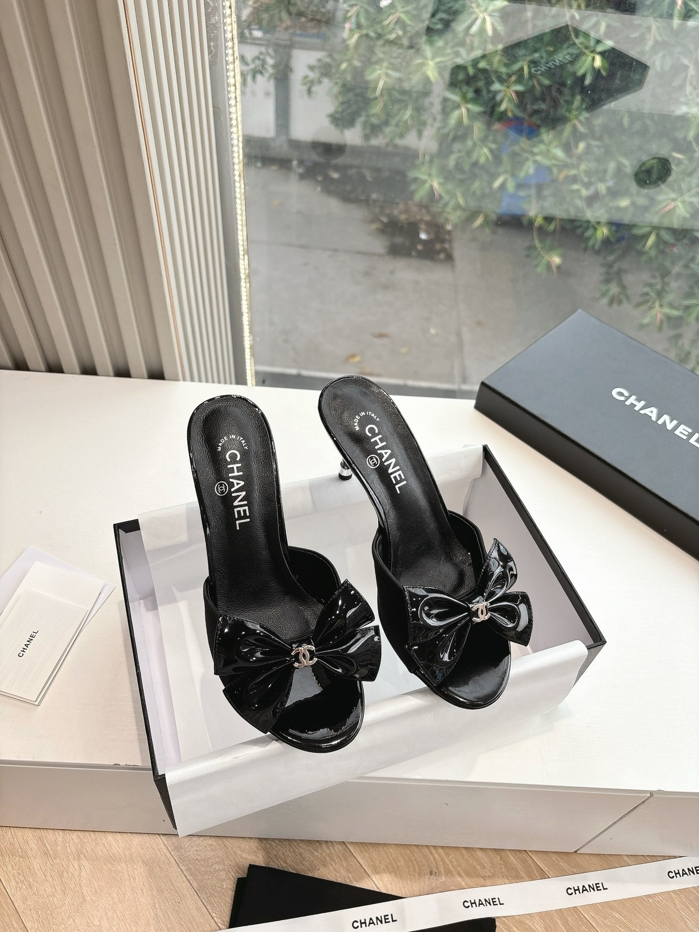 샤넬 25s 이른 봄 샌들 슬리퍼