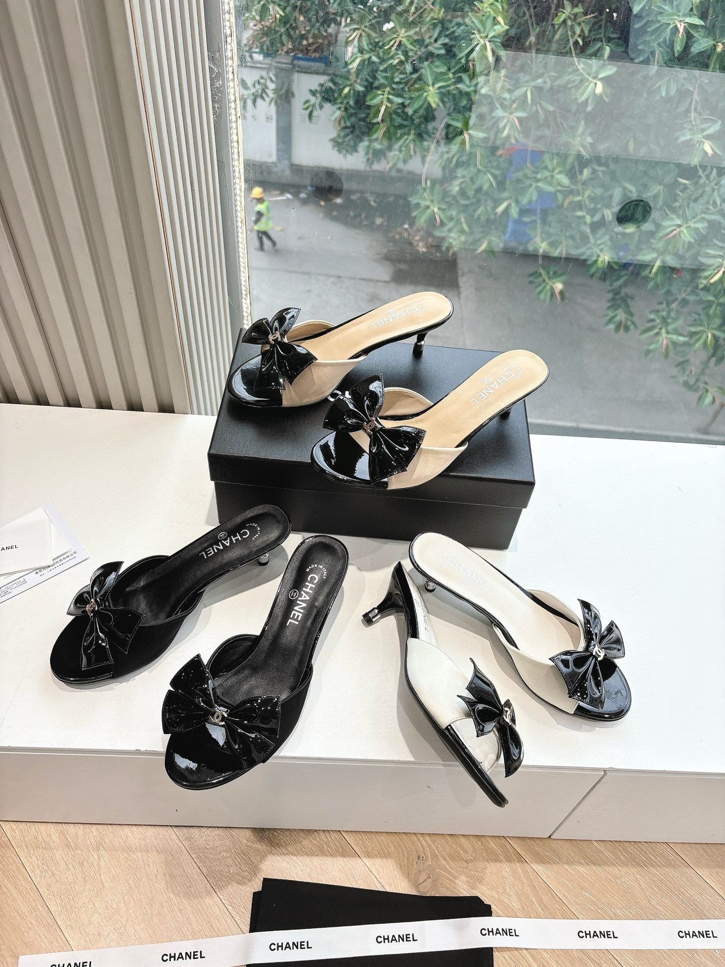 샤넬 25s 이른 봄 샌들 슬리퍼