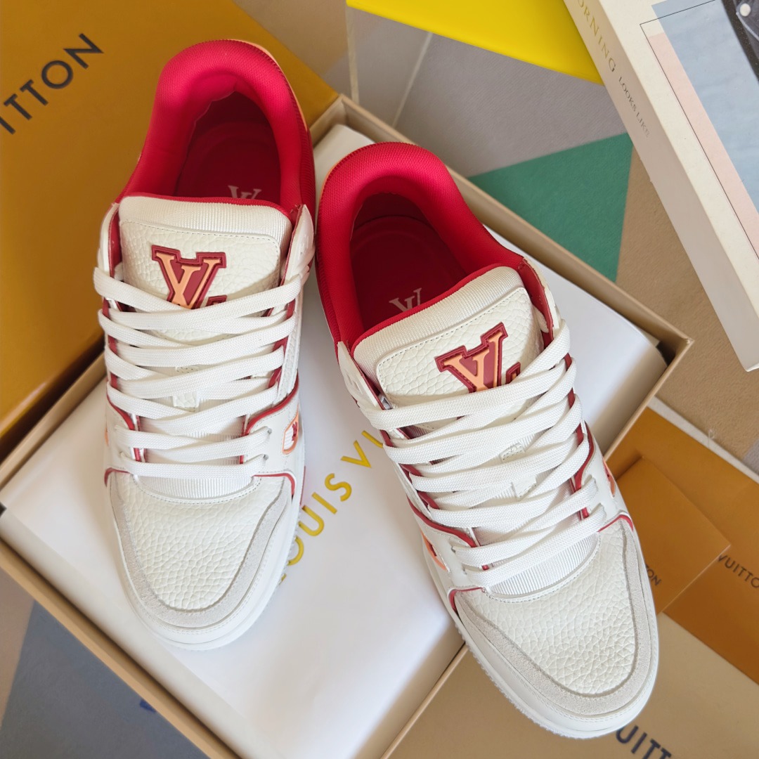 루이비통 커플 캐주얼 스니커즈 보드화