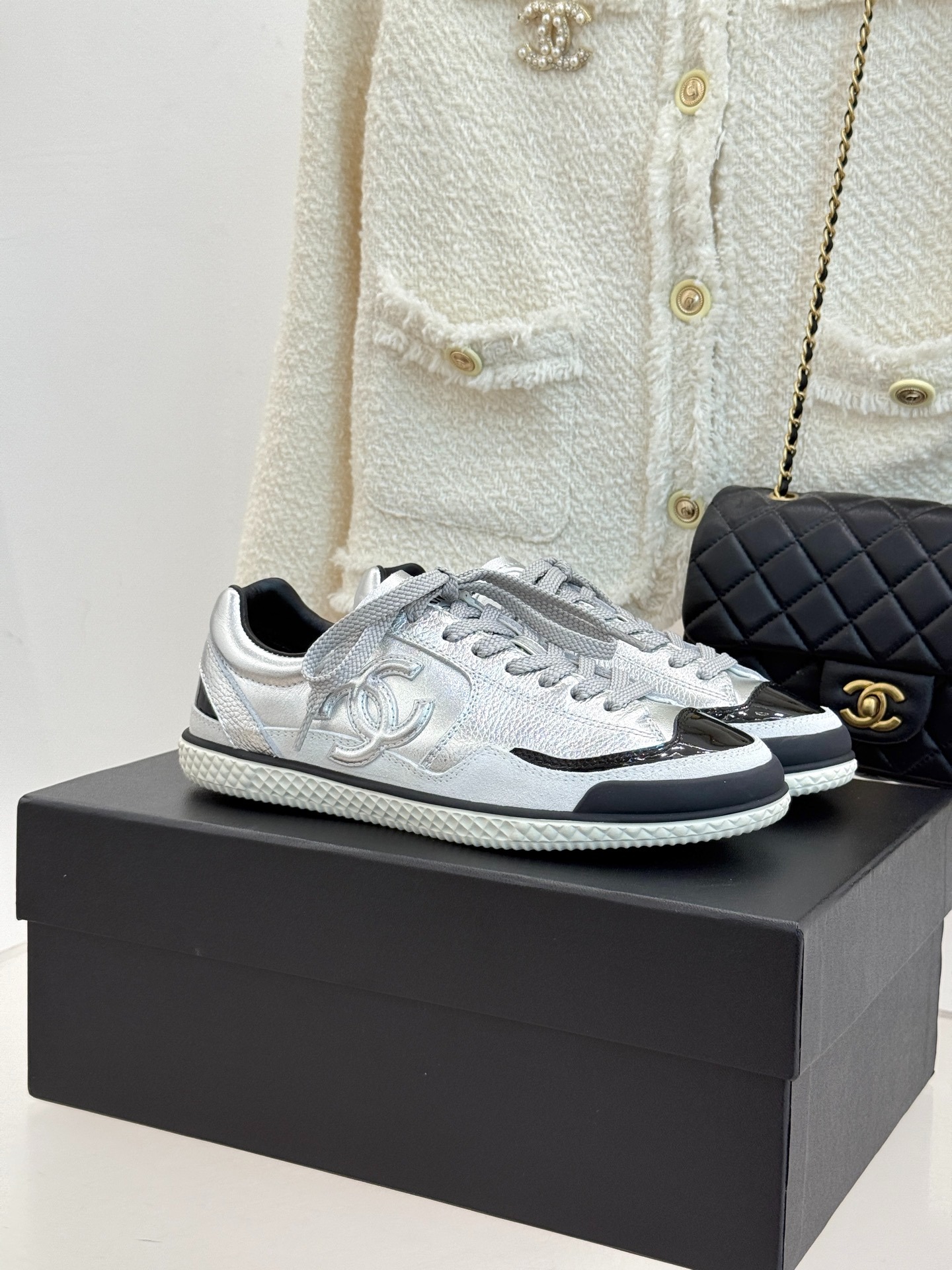 샤넬 25K 신상 더블C 캐주얼 운동화
