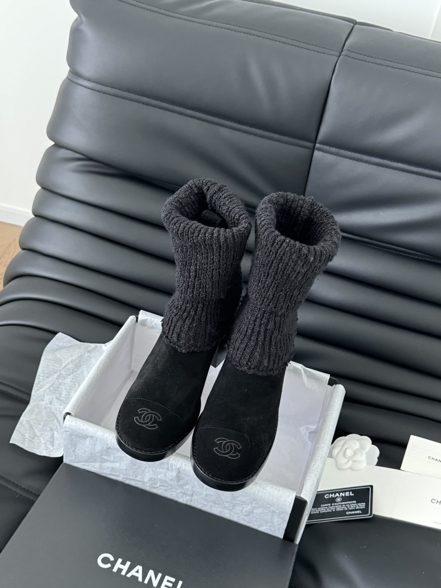 샤넬 24K 신상 양말 부츠