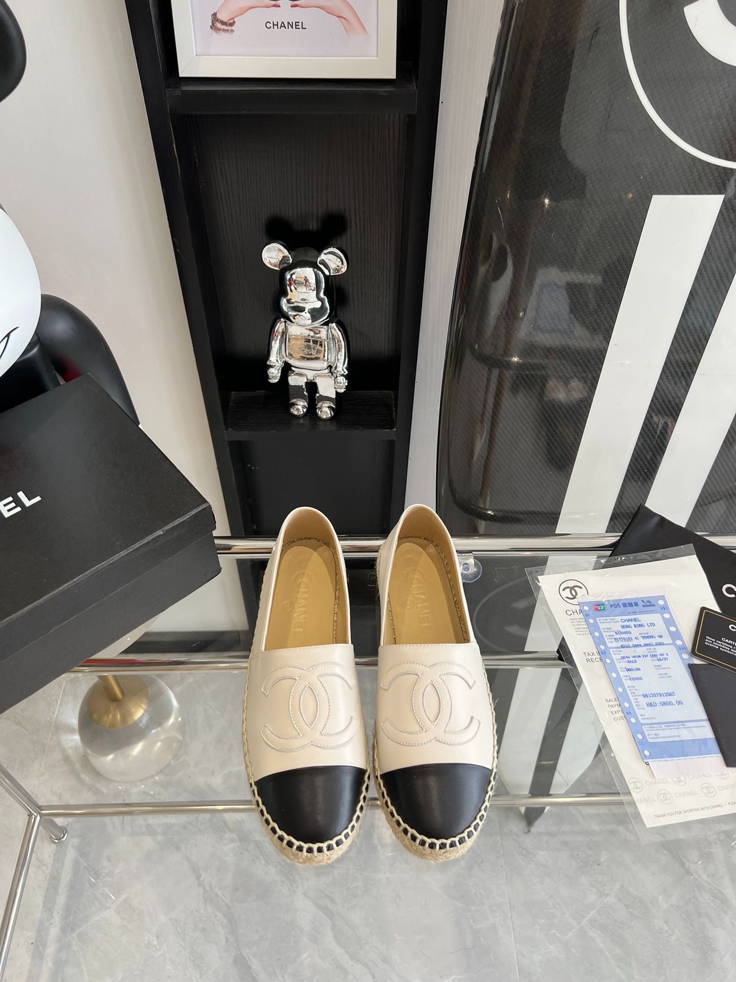 샤넬 에스파듀 슬립온