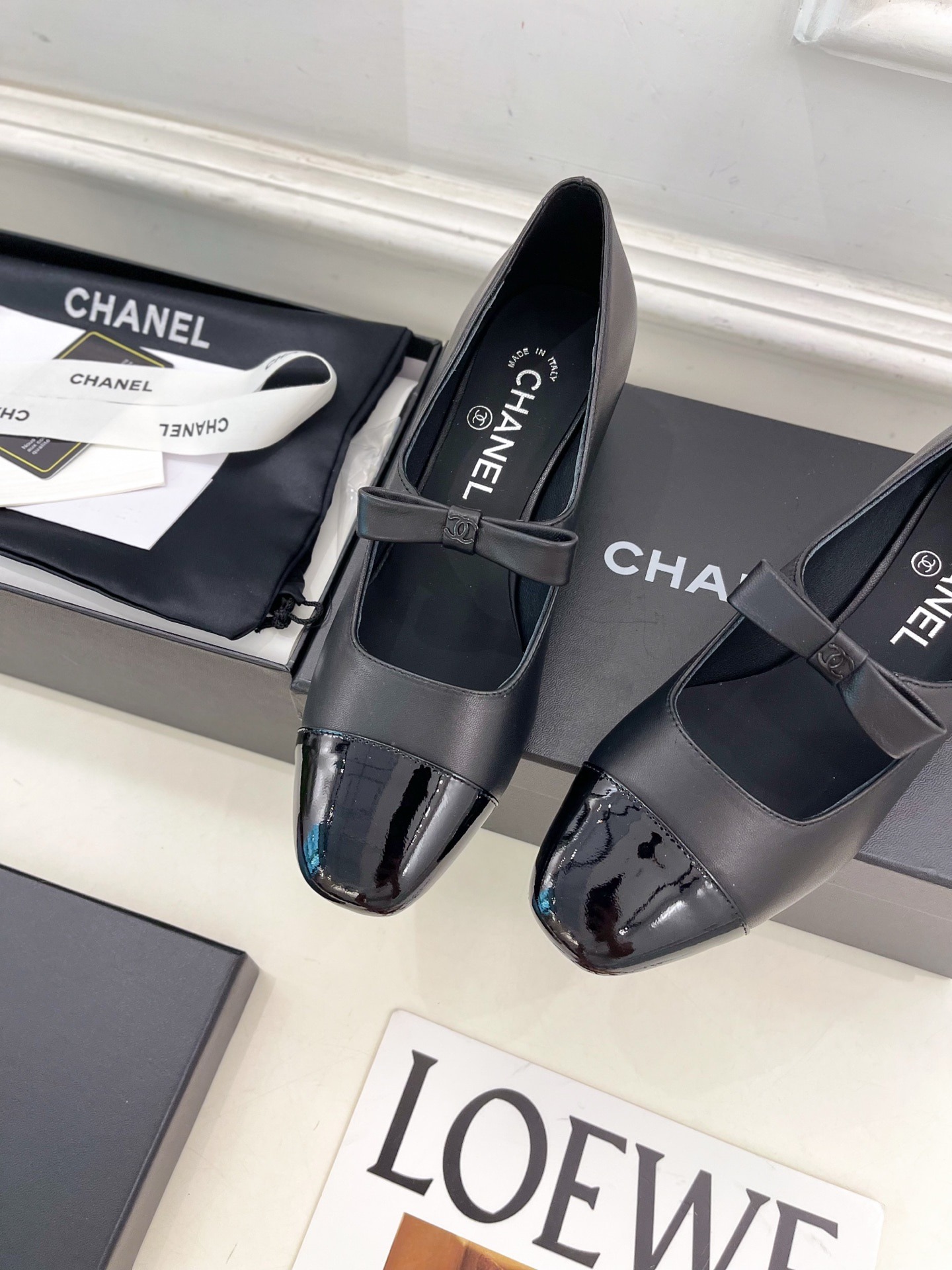 샤넬 25 신상 클래식 메리제인 통굽