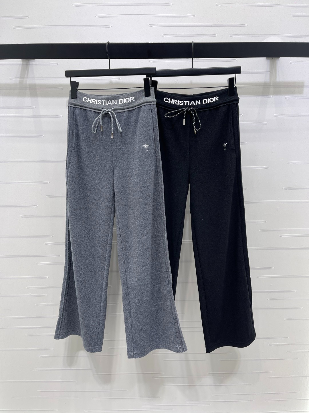 디올 25 신상 스트링 테이프 와이드 팬츠