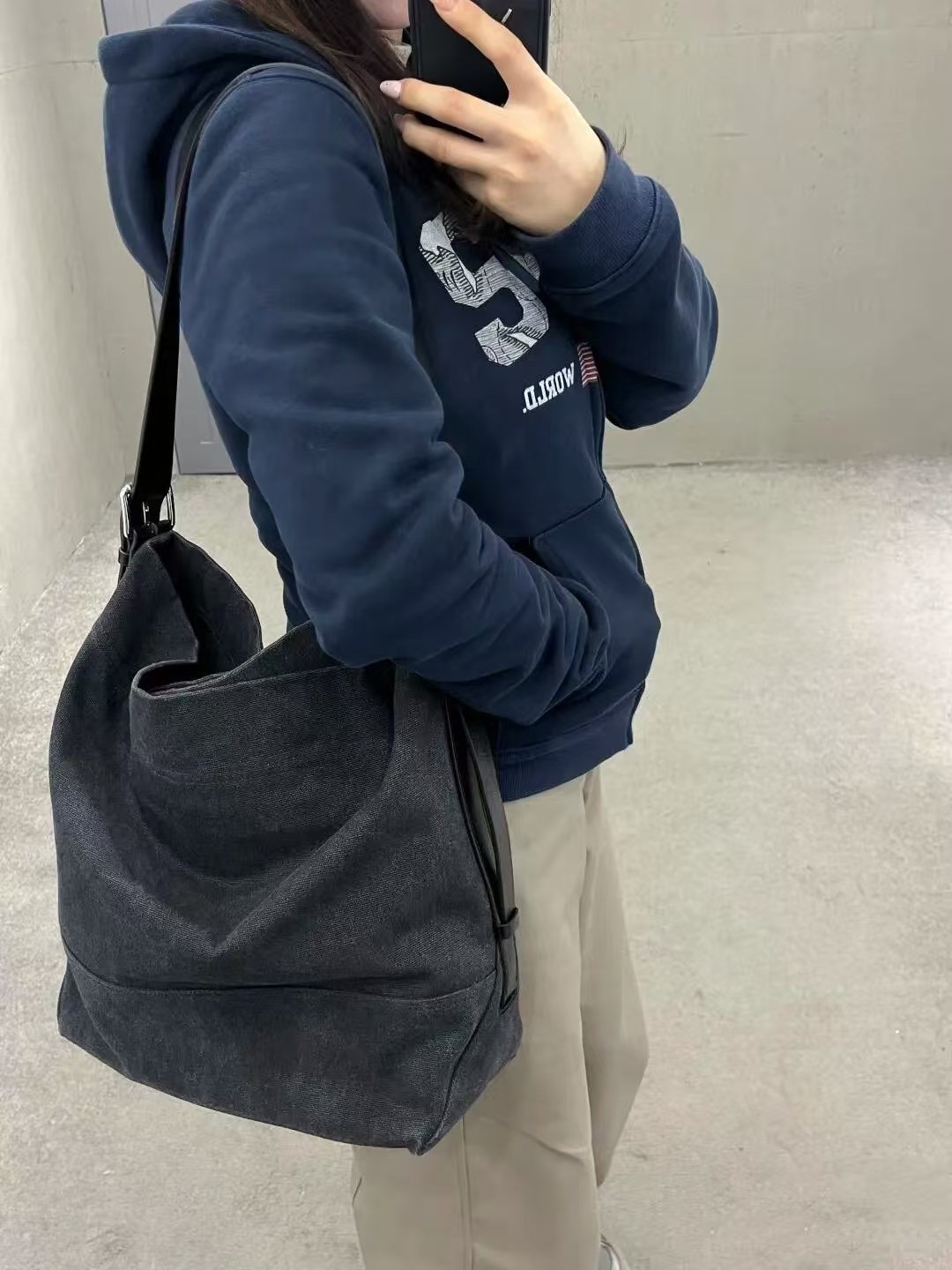 르메르 벨티드 토트백