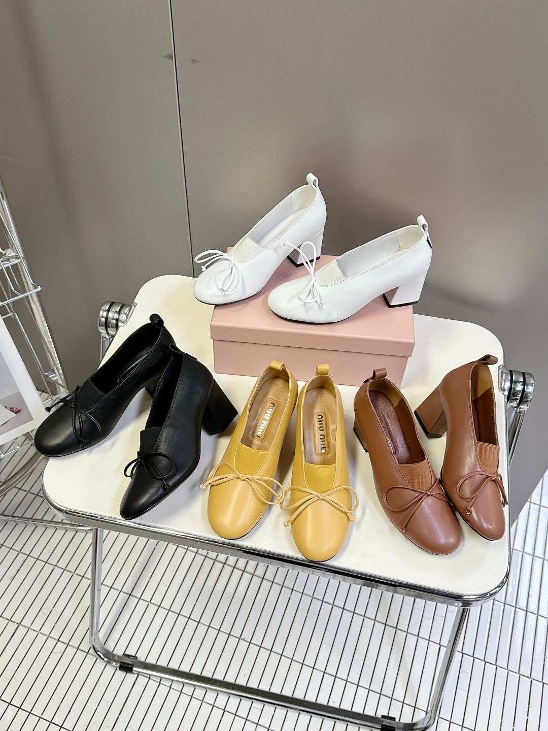 미우미우 신상 발레화