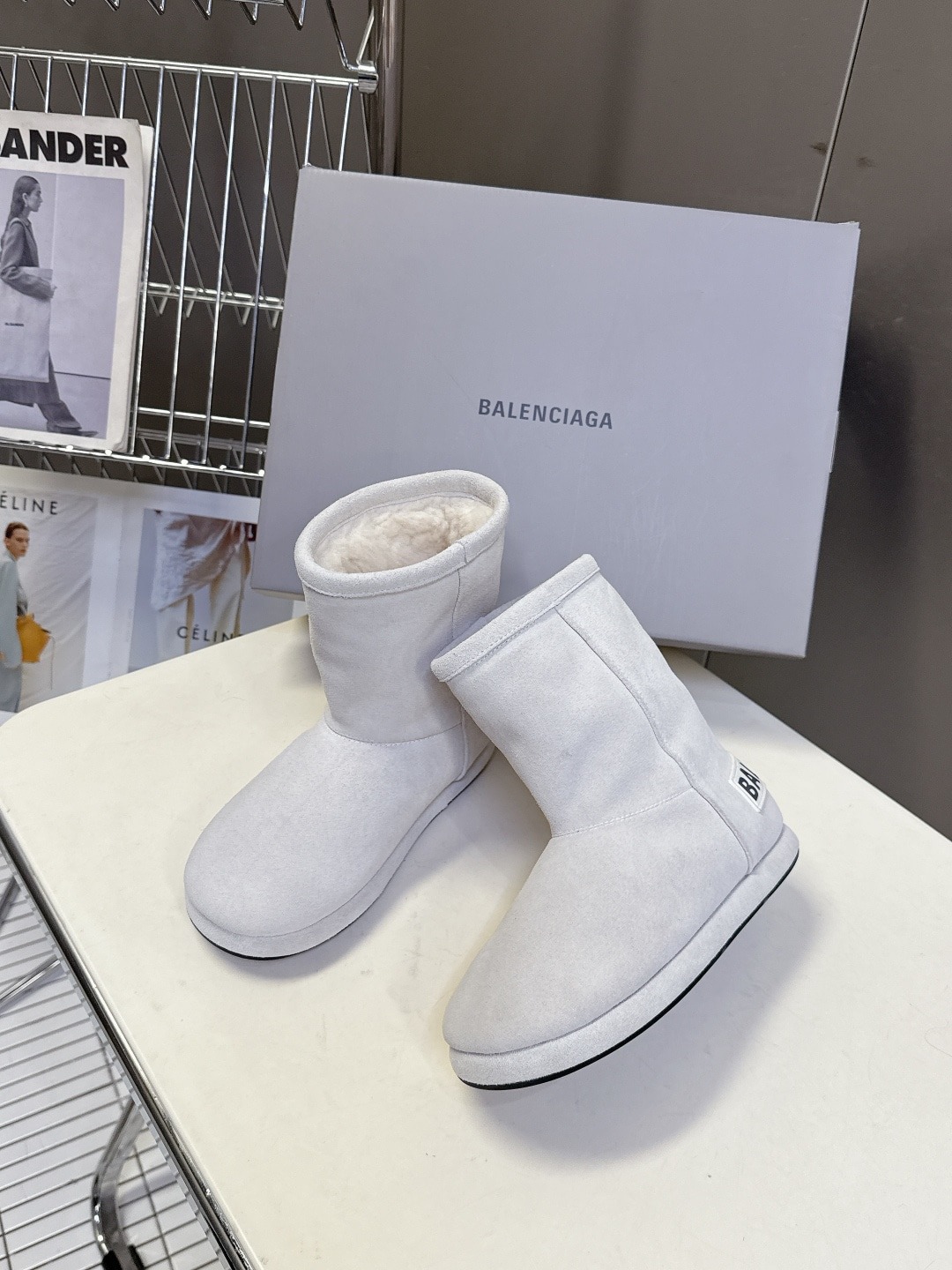 발렌시아가 신상 스노우 부츠