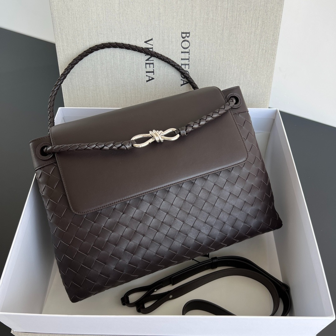 보*가 베네타 남성 폰단트 안디아모 메신저 백