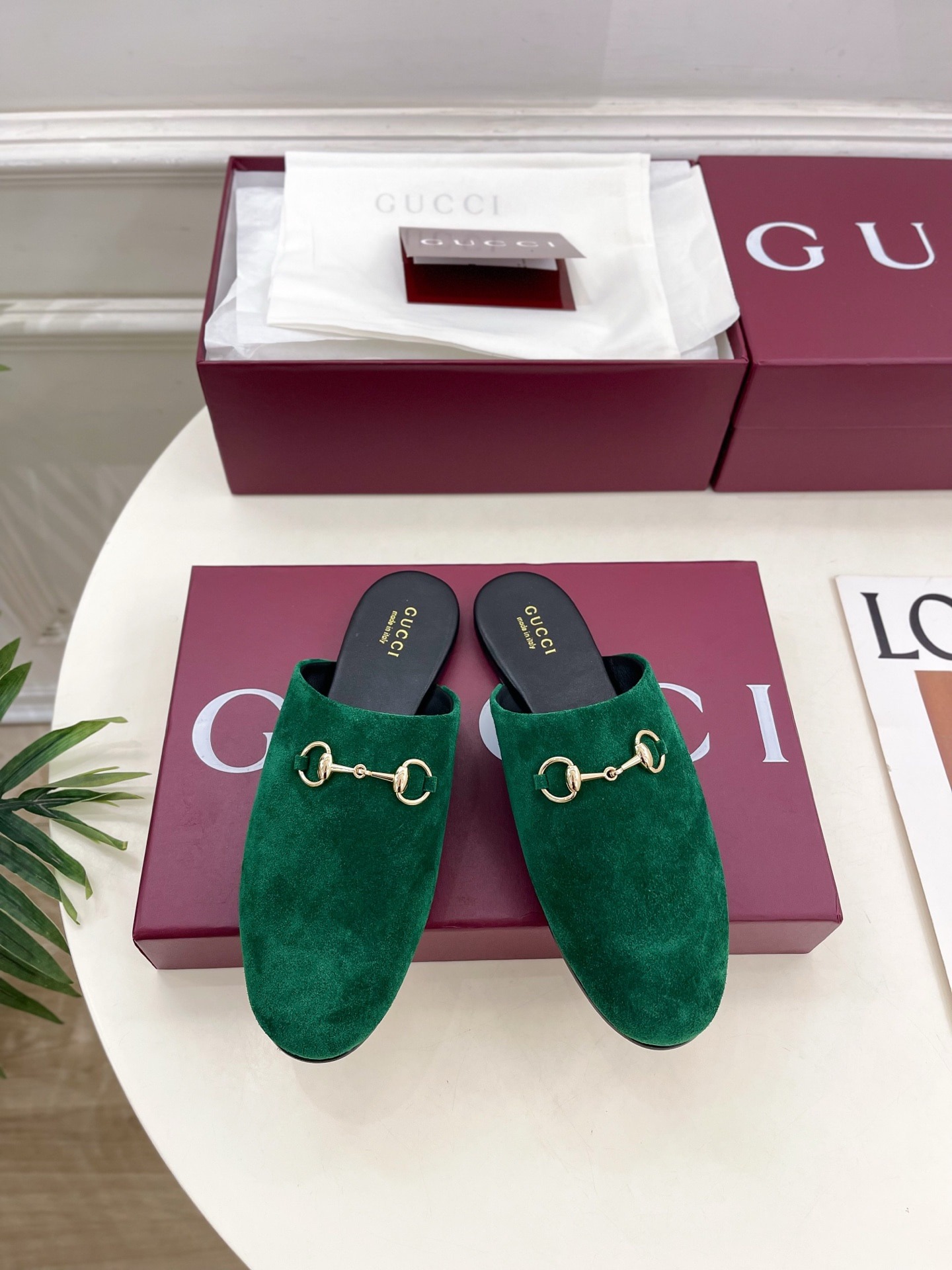 구찌 신상 클래식 세미슬리퍼