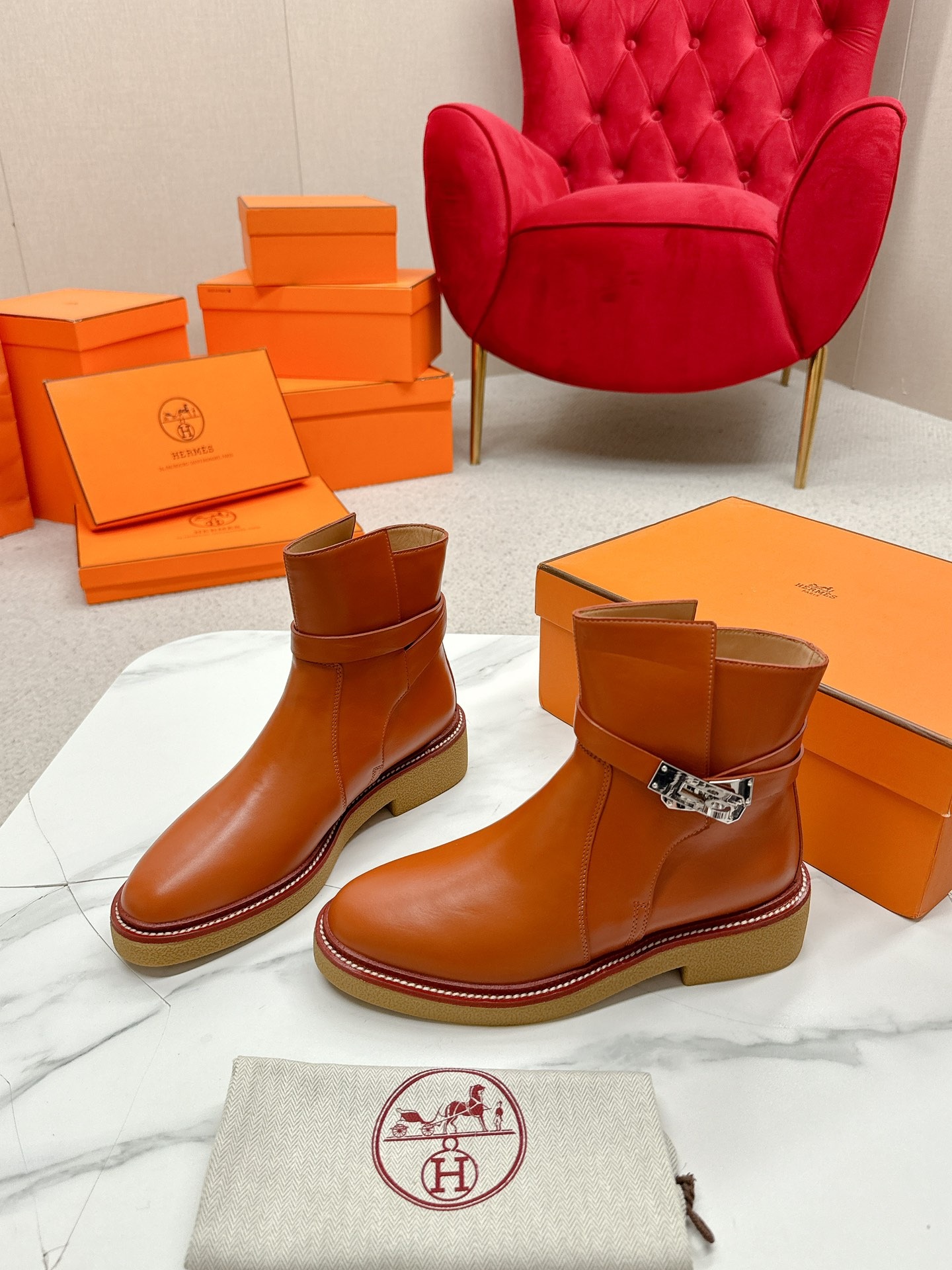 에르메스 신상 워킹 부츠