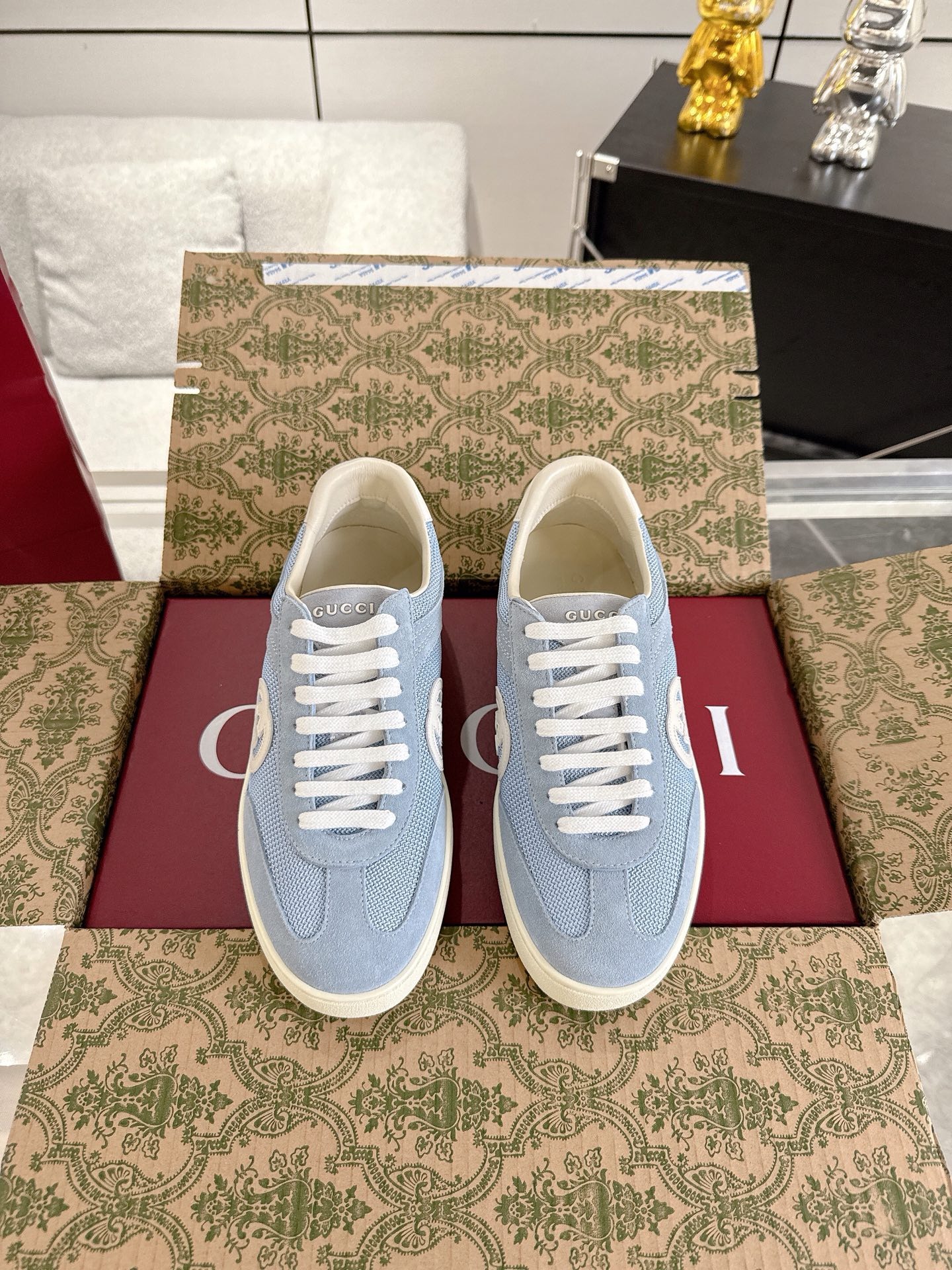 구찌 맥80 커플 운동화