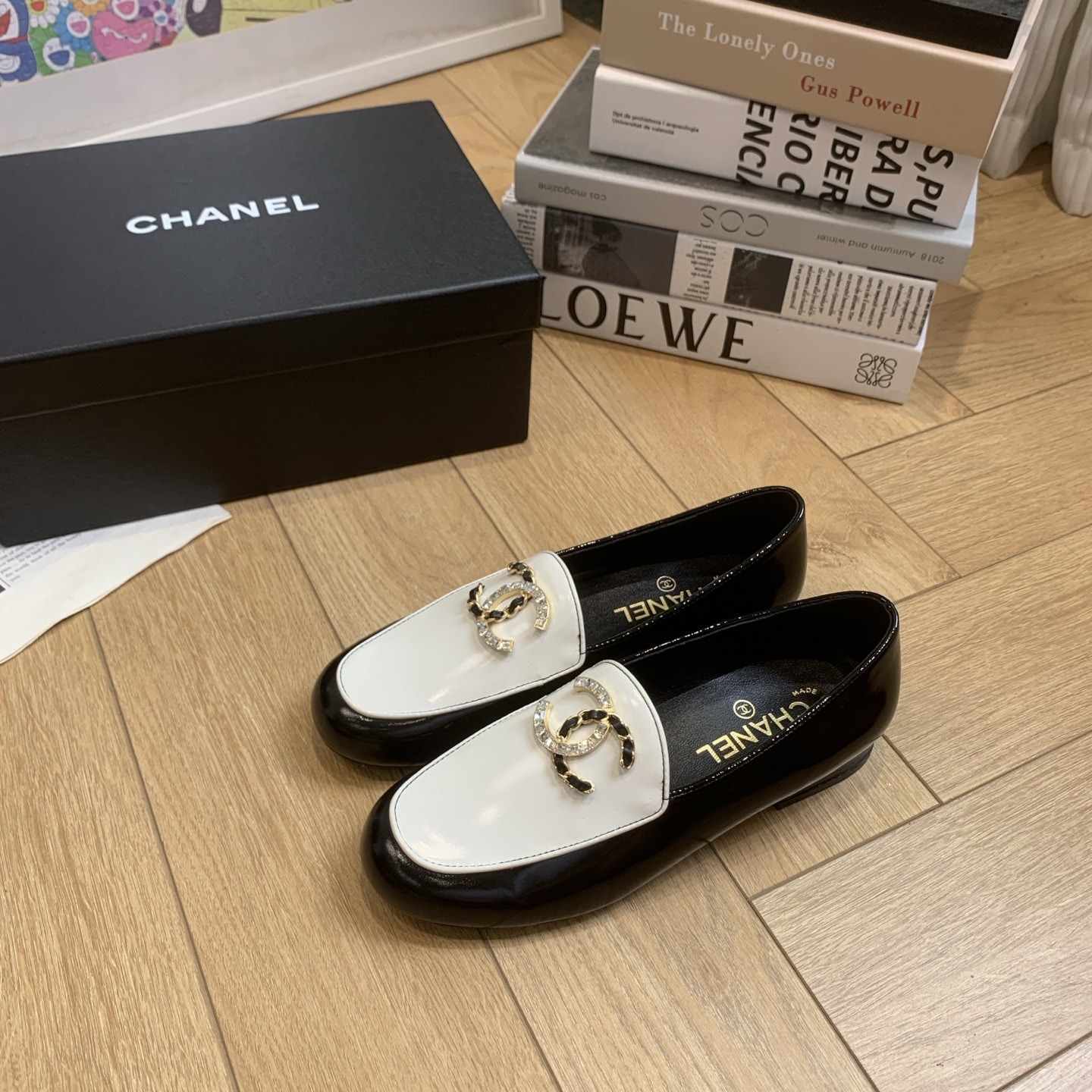 샤넬 25 신상 통굽 로퍼