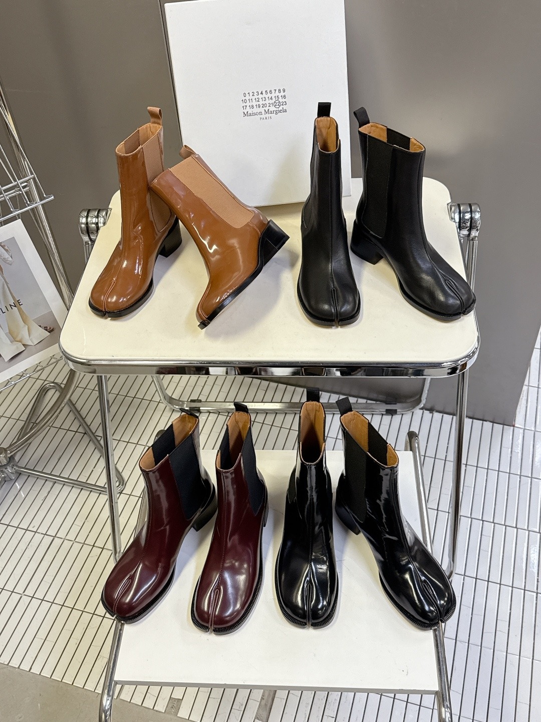 메종마르지엘라 신상 빈티지 앵클부츠