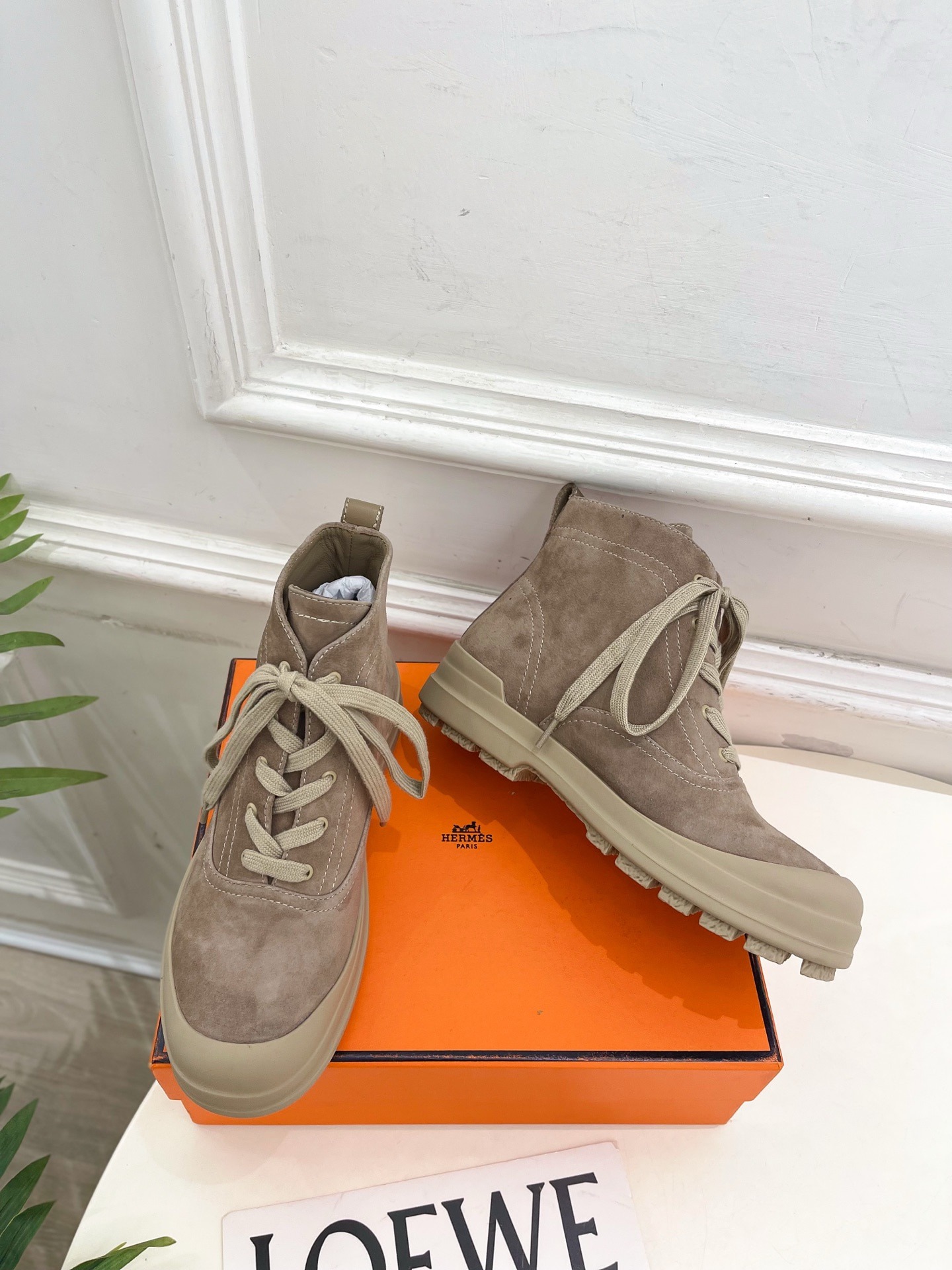 에르메스 25 신상 캐쥬얼 스트랩 앵클부츠