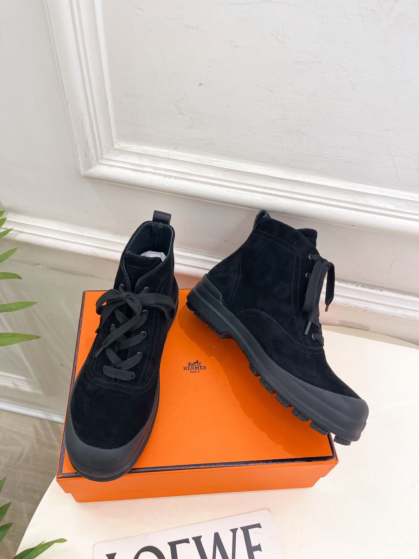 에르메스 25 신상 캐쥬얼 스트랩 앵클부츠