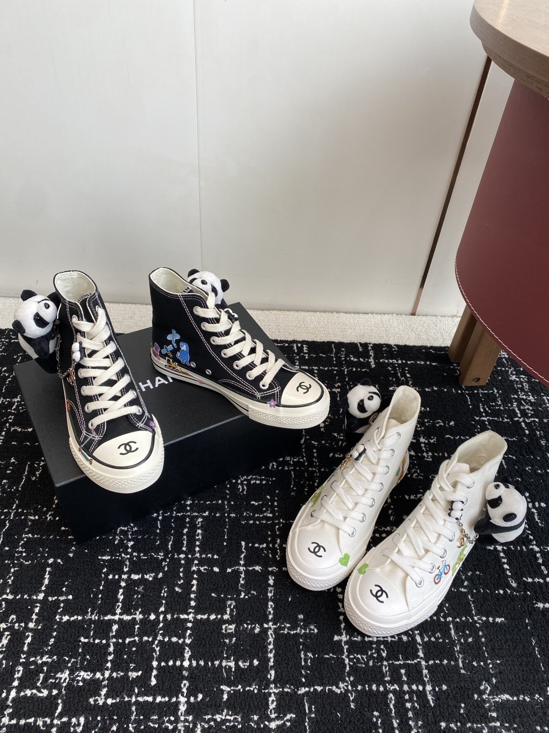 샤넬 2025ss 신상 대세 캔버스화