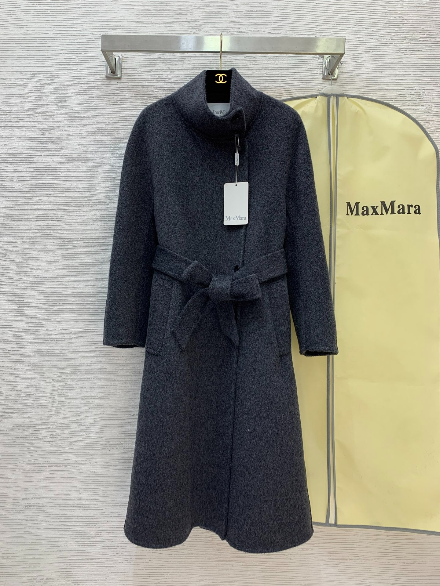 막스마라 신상 양면 롱 모직코트