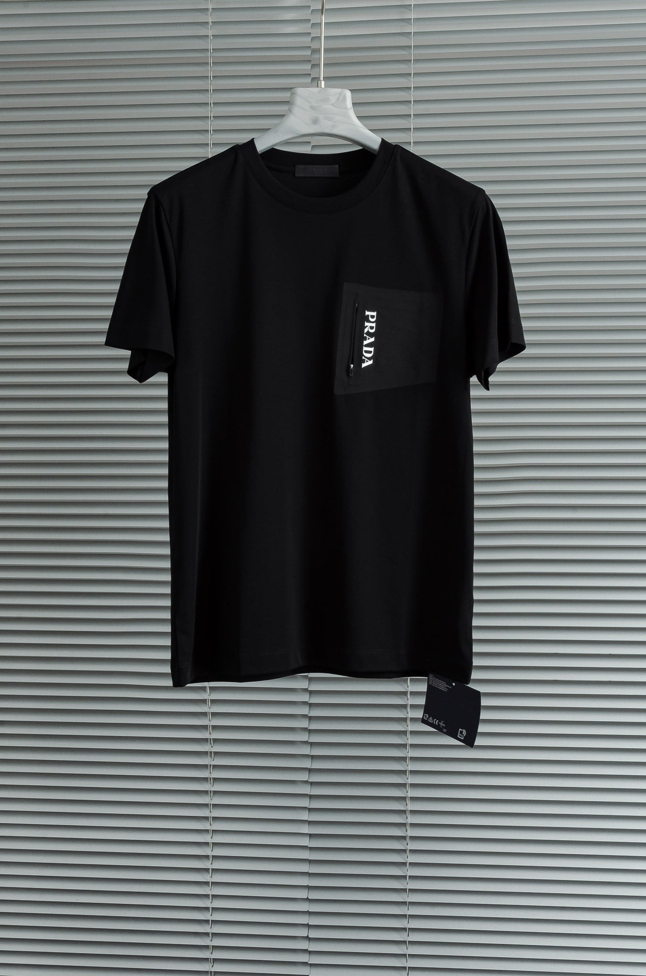 프라다 2025SS 면 라운드 티셔츠