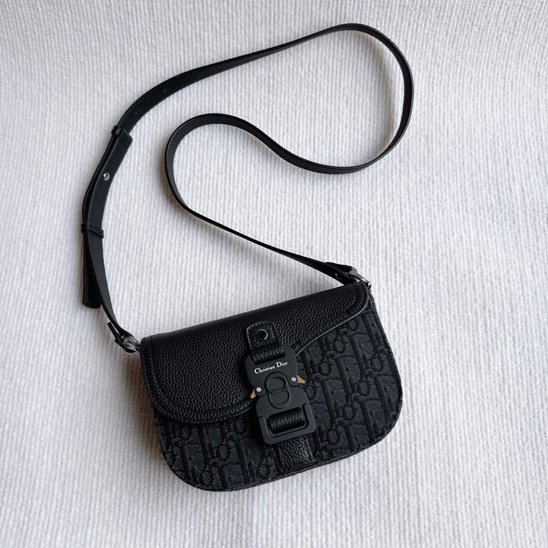 디올 Oblique 미니 새들 메신저 백