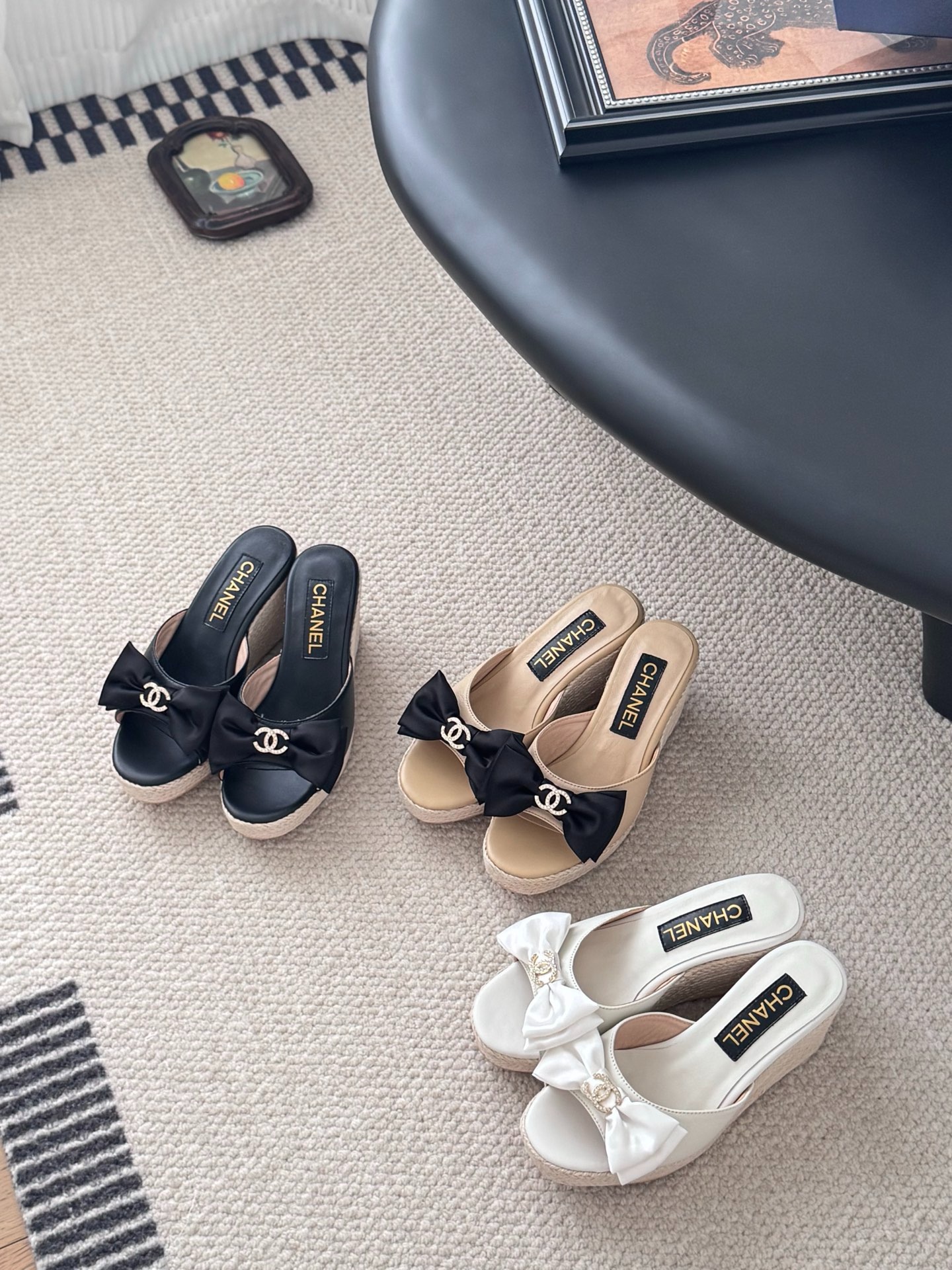 샤넬 25P 신상 가보시 슬리퍼