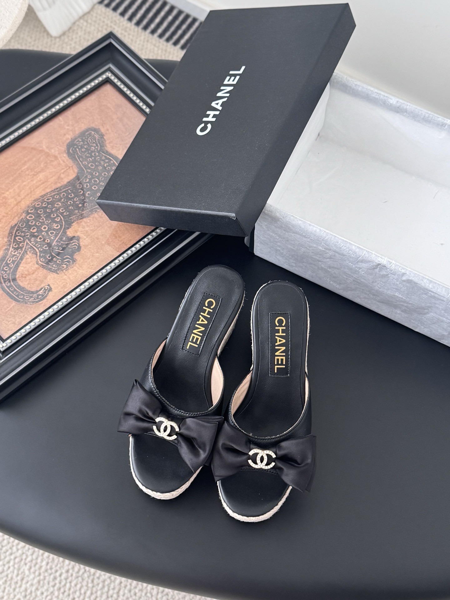 샤넬 25P 신상 가보시 슬리퍼