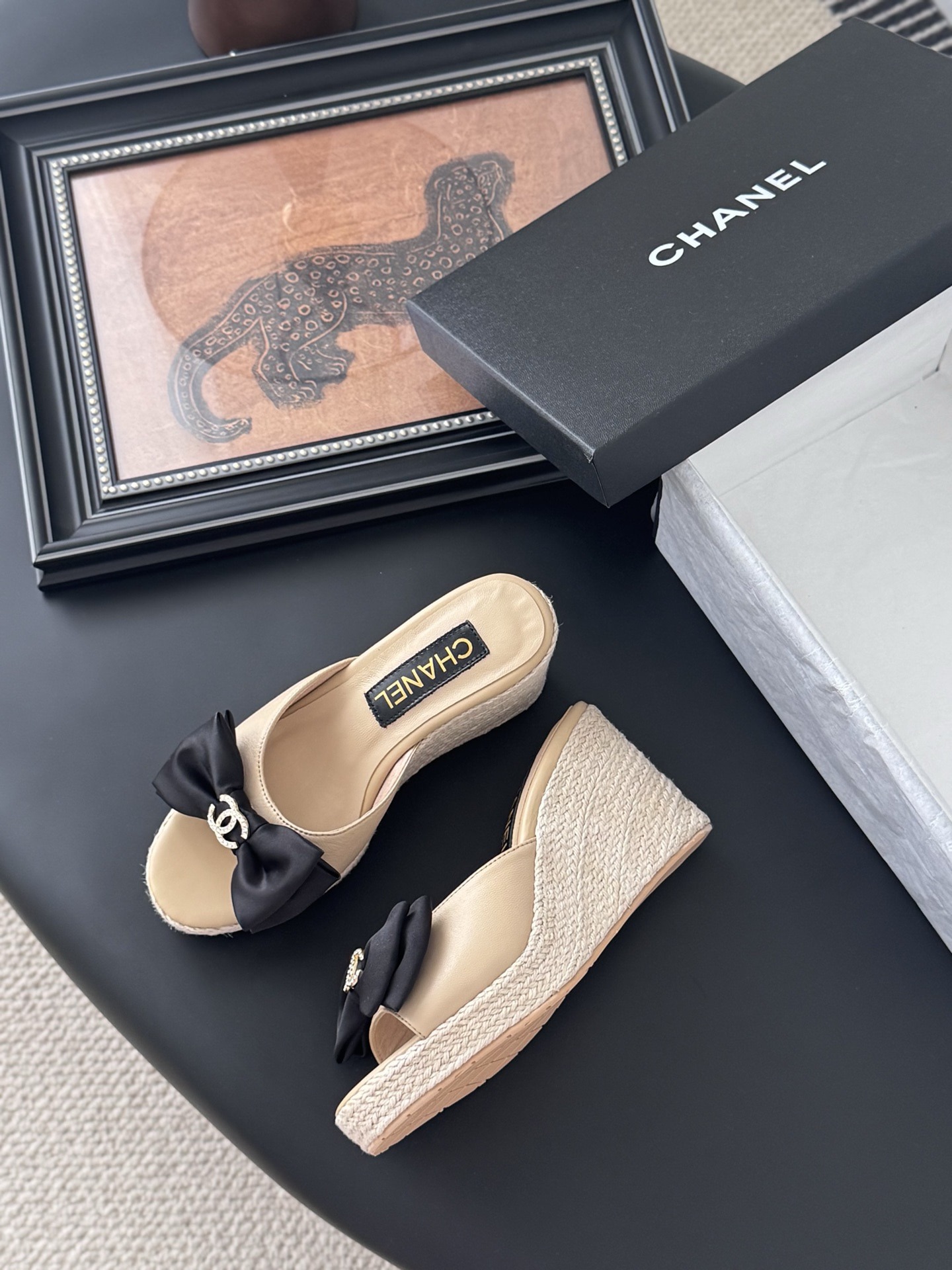 샤넬 25P 신상 가보시 슬리퍼
