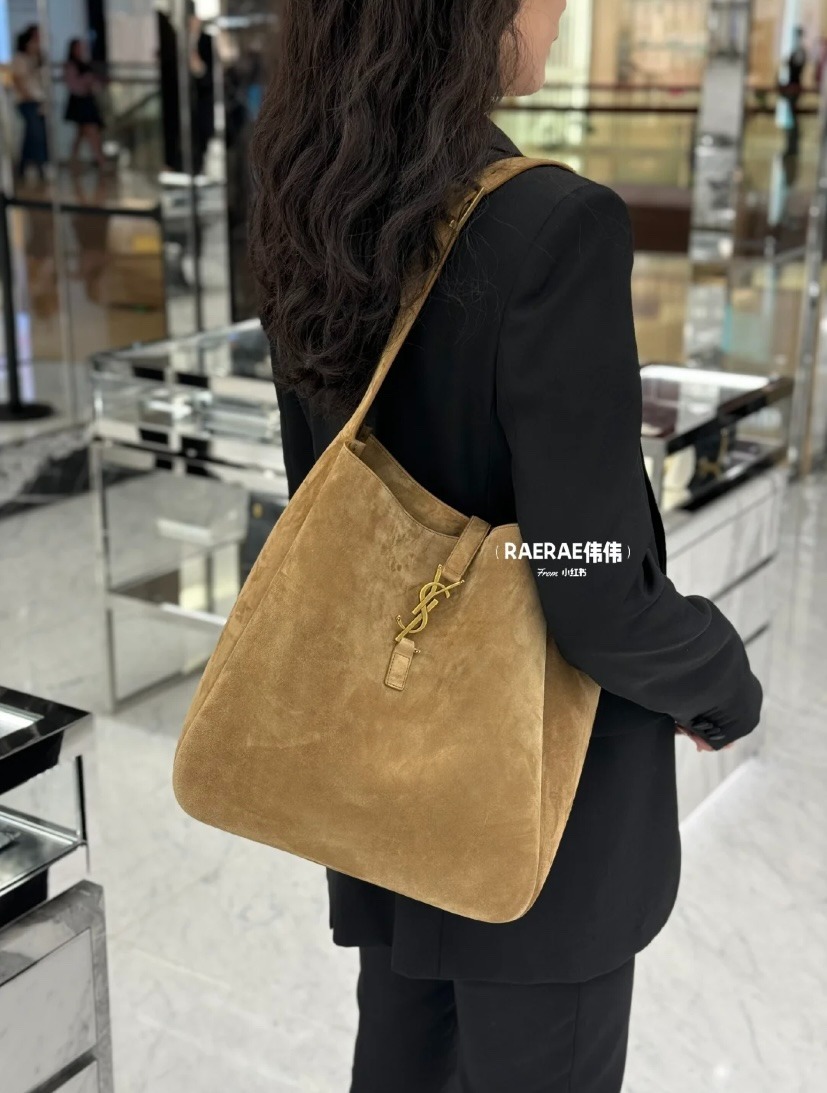 입생로랑 스웨이드 백