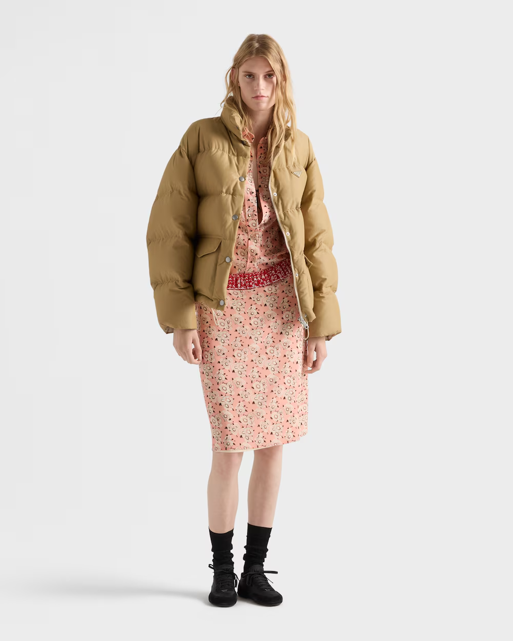 프라다 다운 자켓