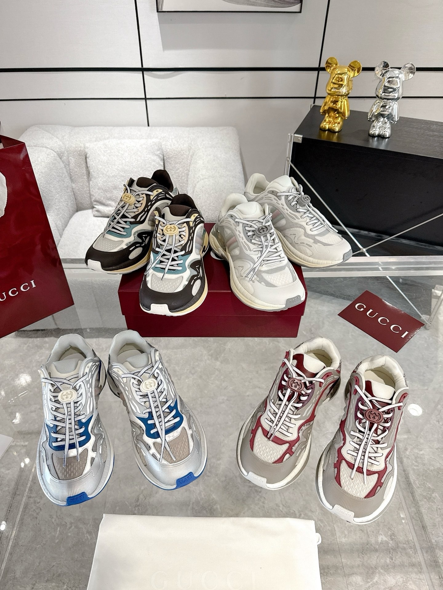 구찌 2.0커플 빈티지 스니커즈