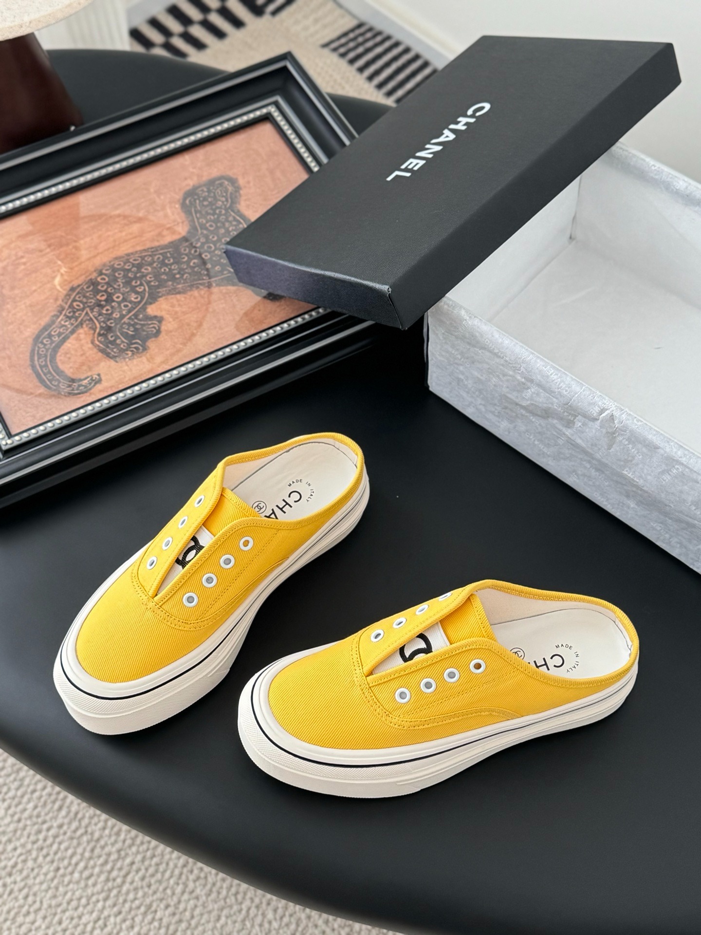 샤넬 25C 히든백 슈즈