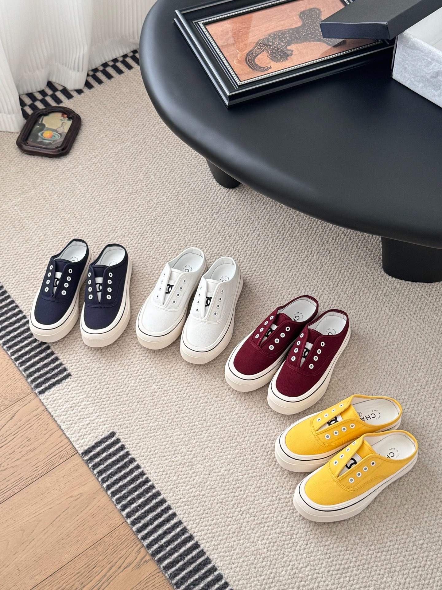 샤넬 25C 히든백 슈즈