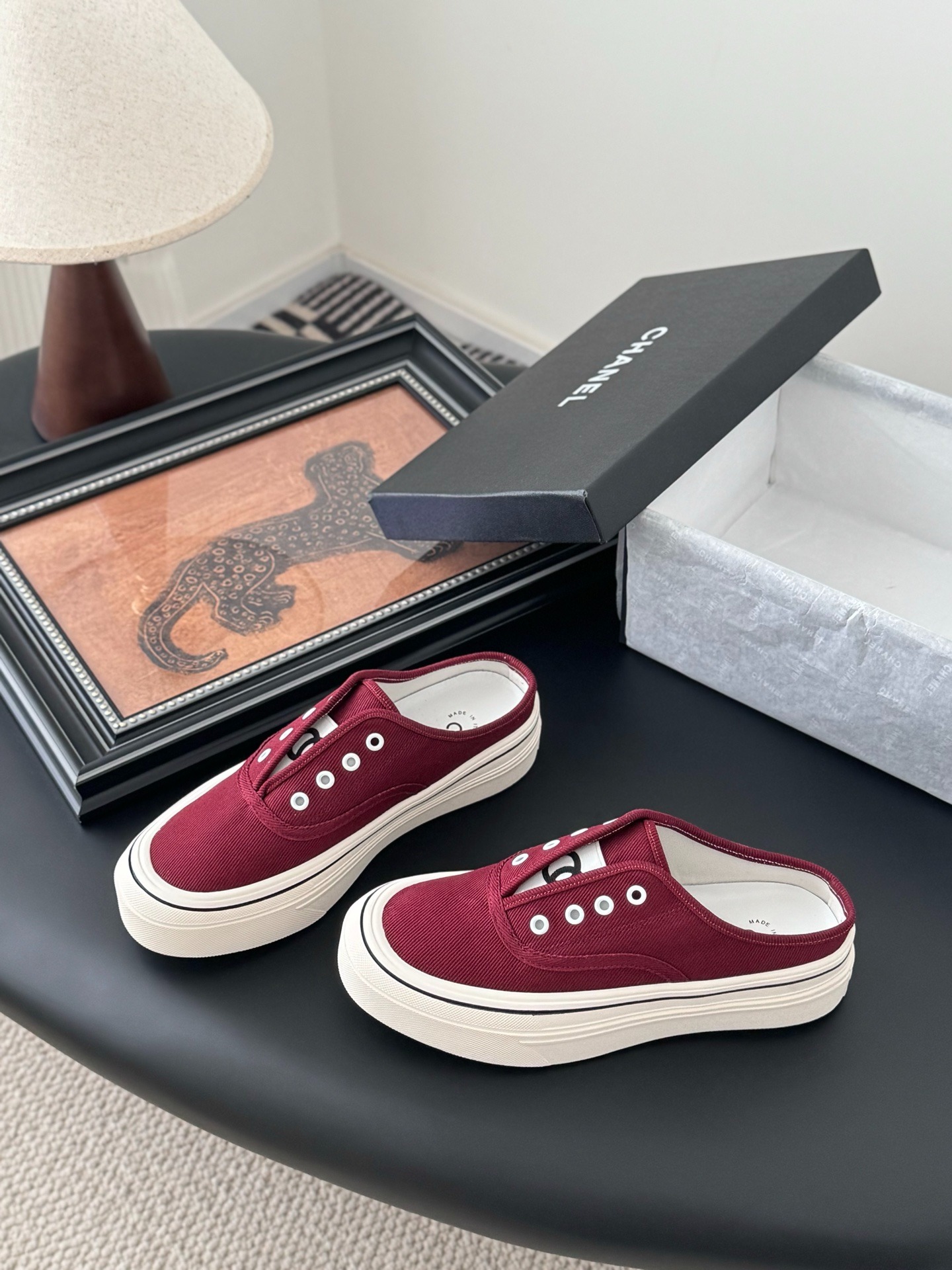 샤넬 25C 히든백 슈즈