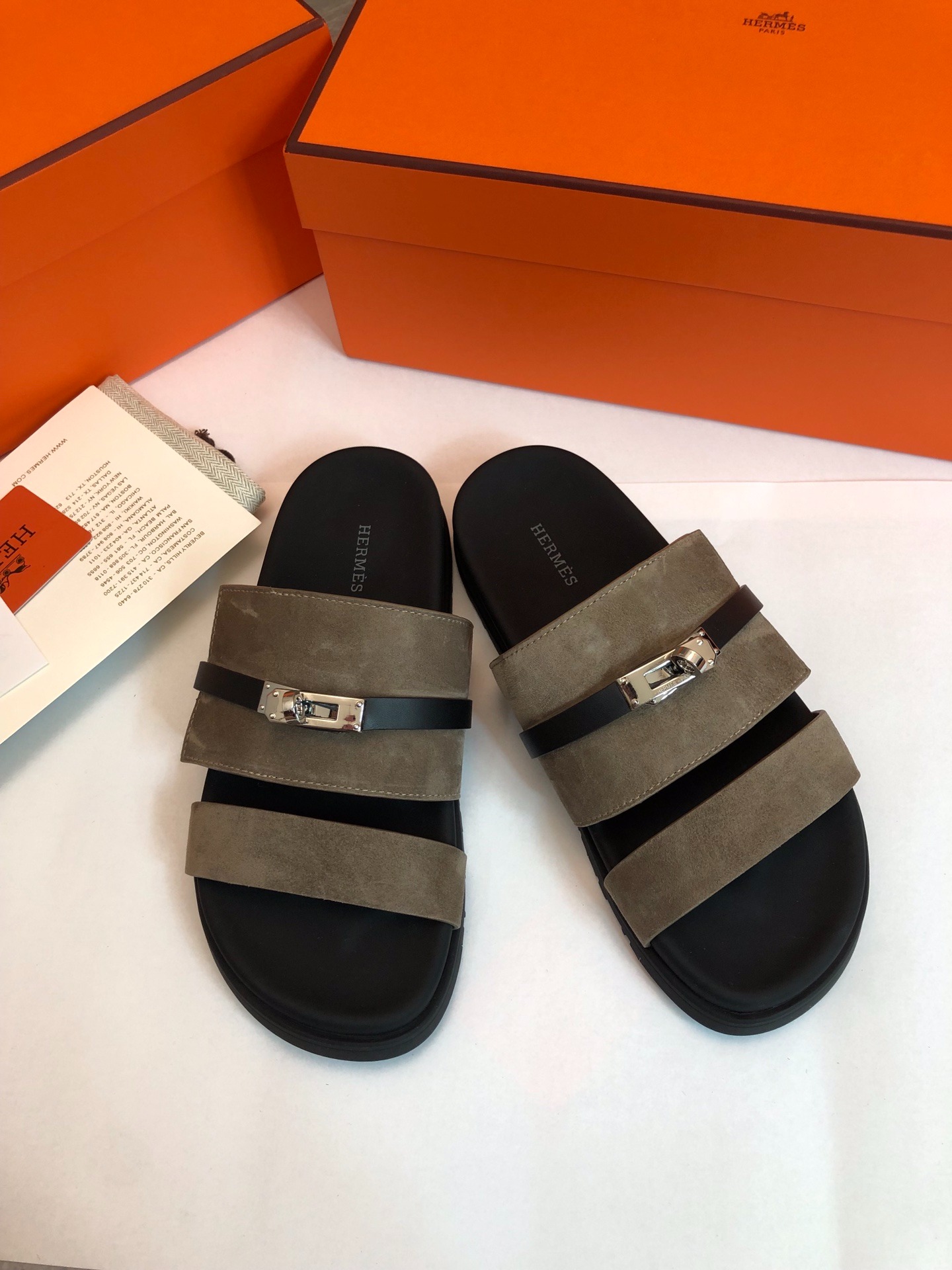 에르메스 2025 신상 삼촌슬리퍼 컬렉션(커플스타일)