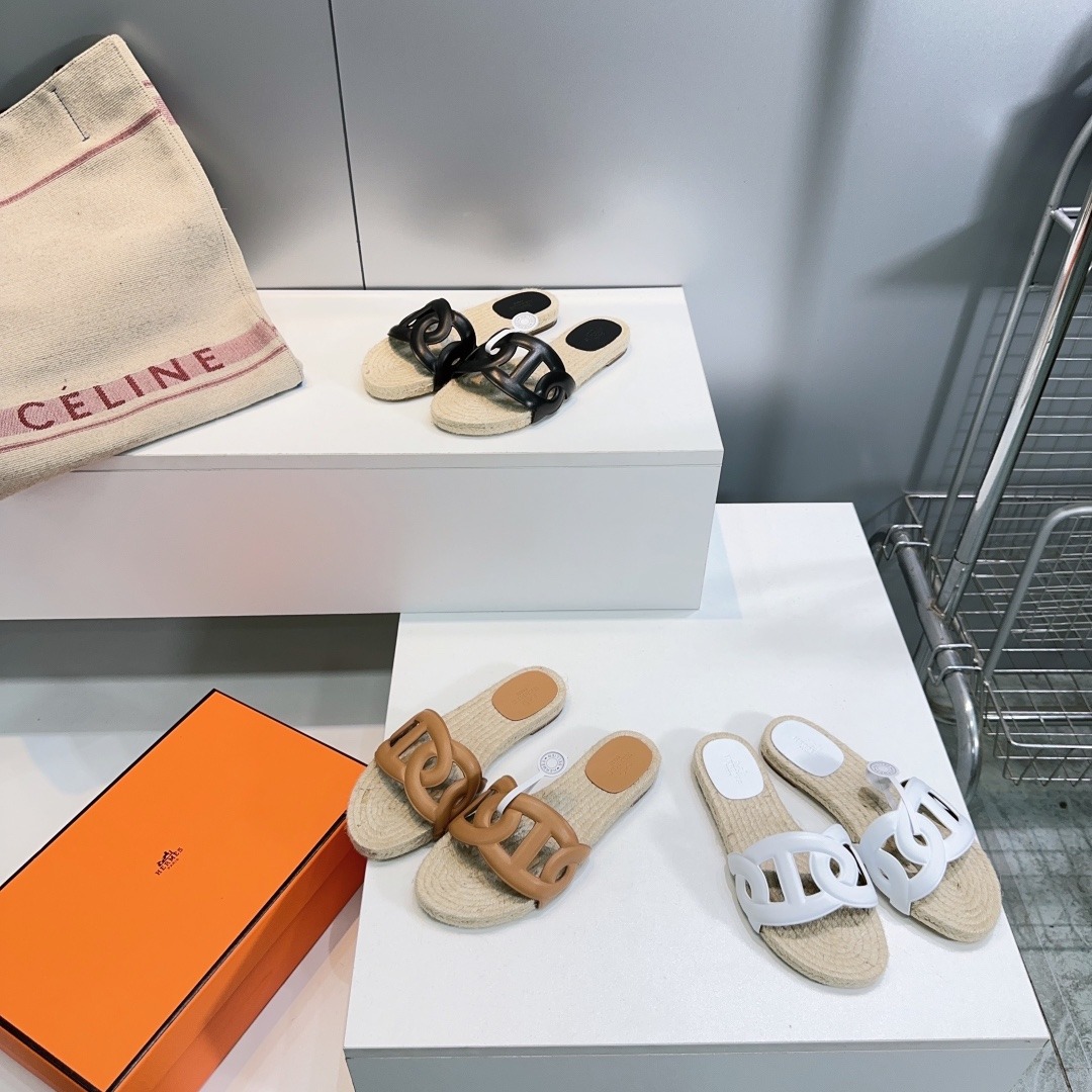 에르메스 25 클래식 슬리퍼