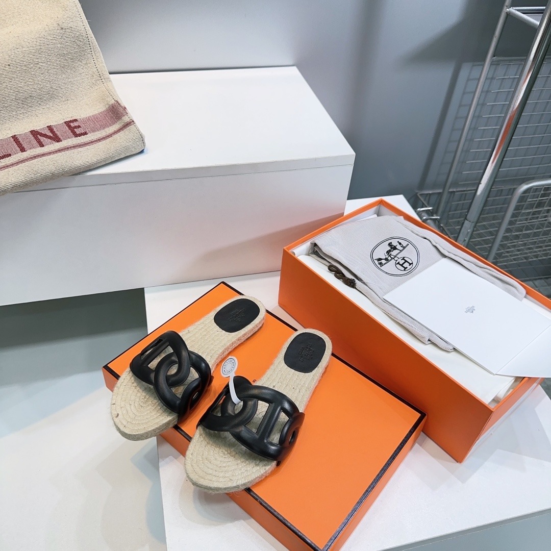 에르메스 25 클래식 슬리퍼