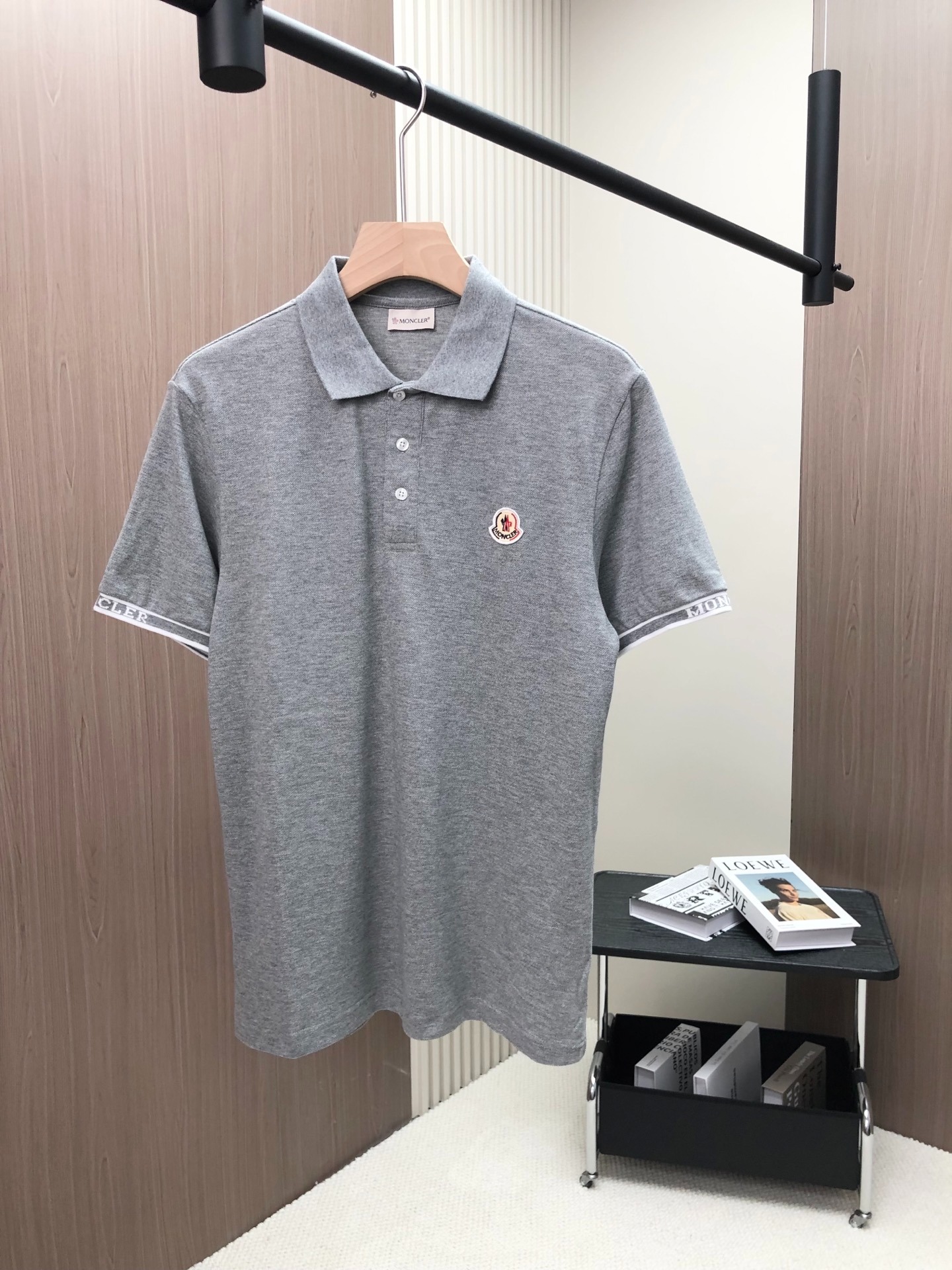 몽클레어 25SS 캐주얼 터틀넥 폴로 셔츠