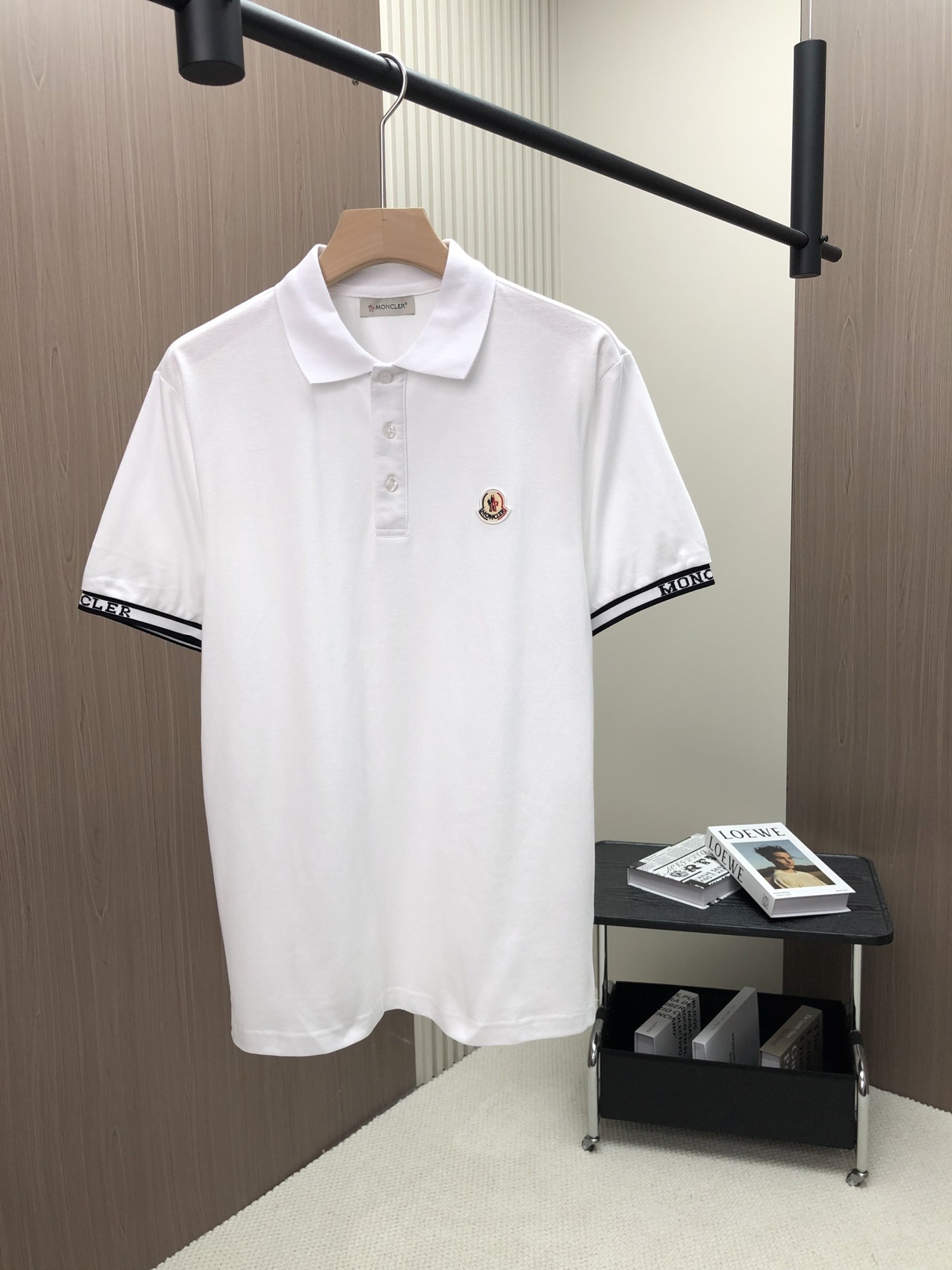 몽클레어 25SS 캐주얼 터틀넥 폴로 셔츠