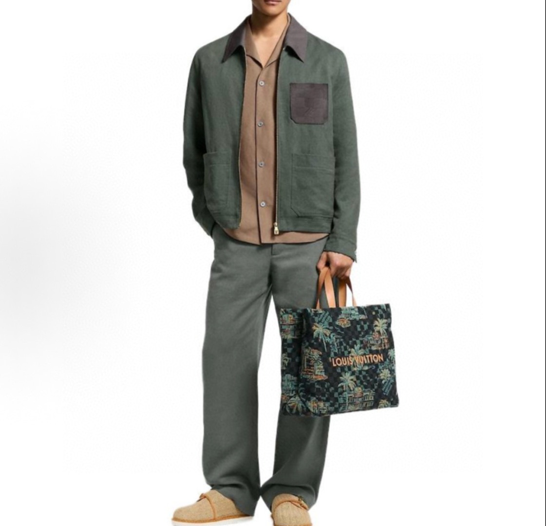 루이비통 25ss 신상 카고 집업 재킷