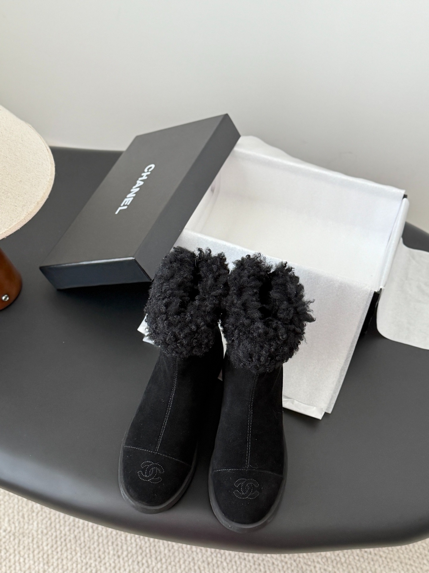 샤넬 25K 신상 스노우 부츠