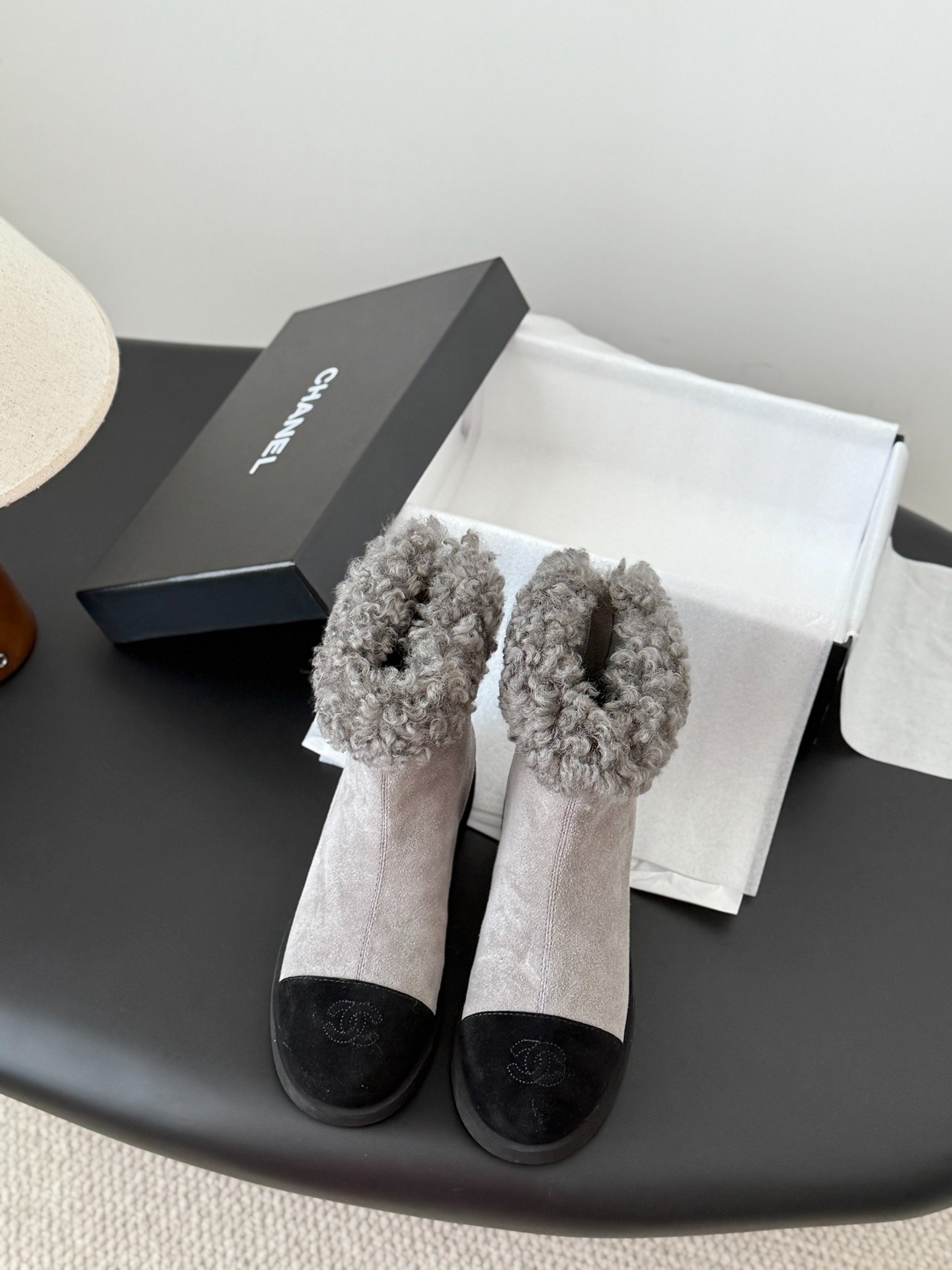 샤넬 25K 신상 스노우 부츠