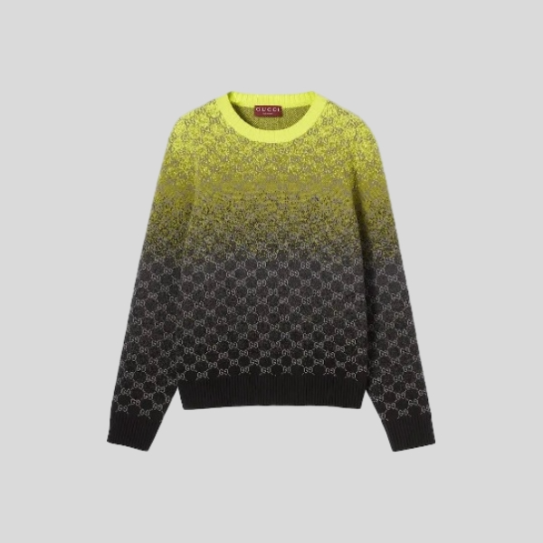 구찌 자카드 풀오버 스웨터